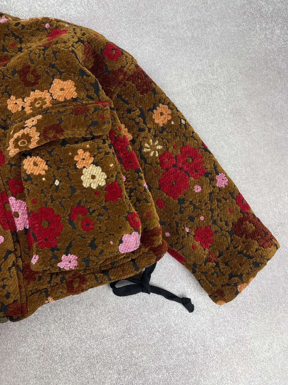 Japanese Brand × Urban Outfitters Kimchi Blue Floral Cropped Jacket Size Xs Size XS / US 0-2 / IT 36-38 - 3 Thumbnail