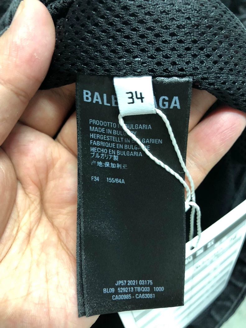 Balenciaga Balenciaga size 34 School uniform denim splicing nylon jac Size S / US 4 / IT 40 - 4 Thumbnail