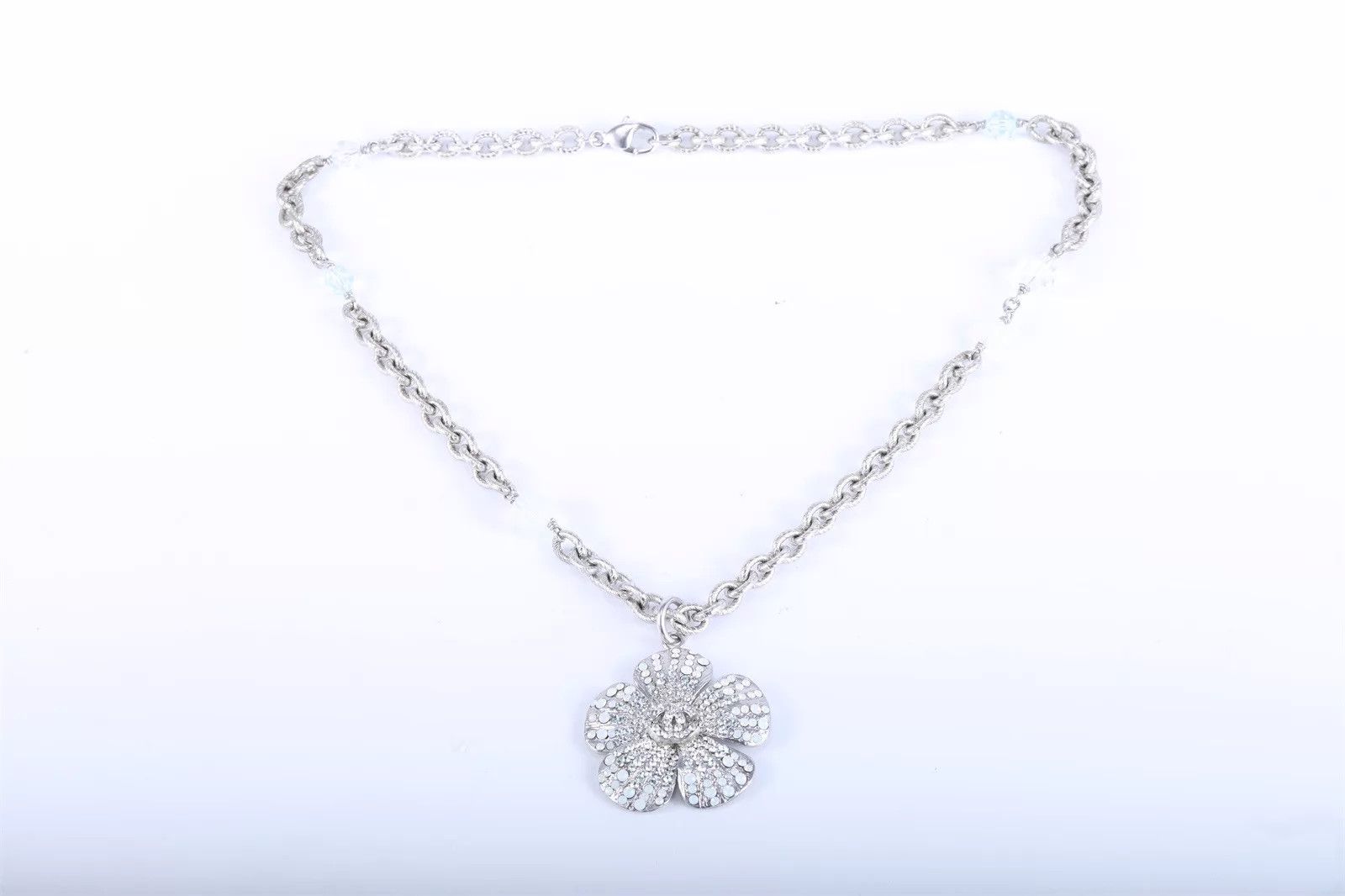 Chanel CHANEL CC Logo Necklace Size ONE SIZE - 6 Thumbnail