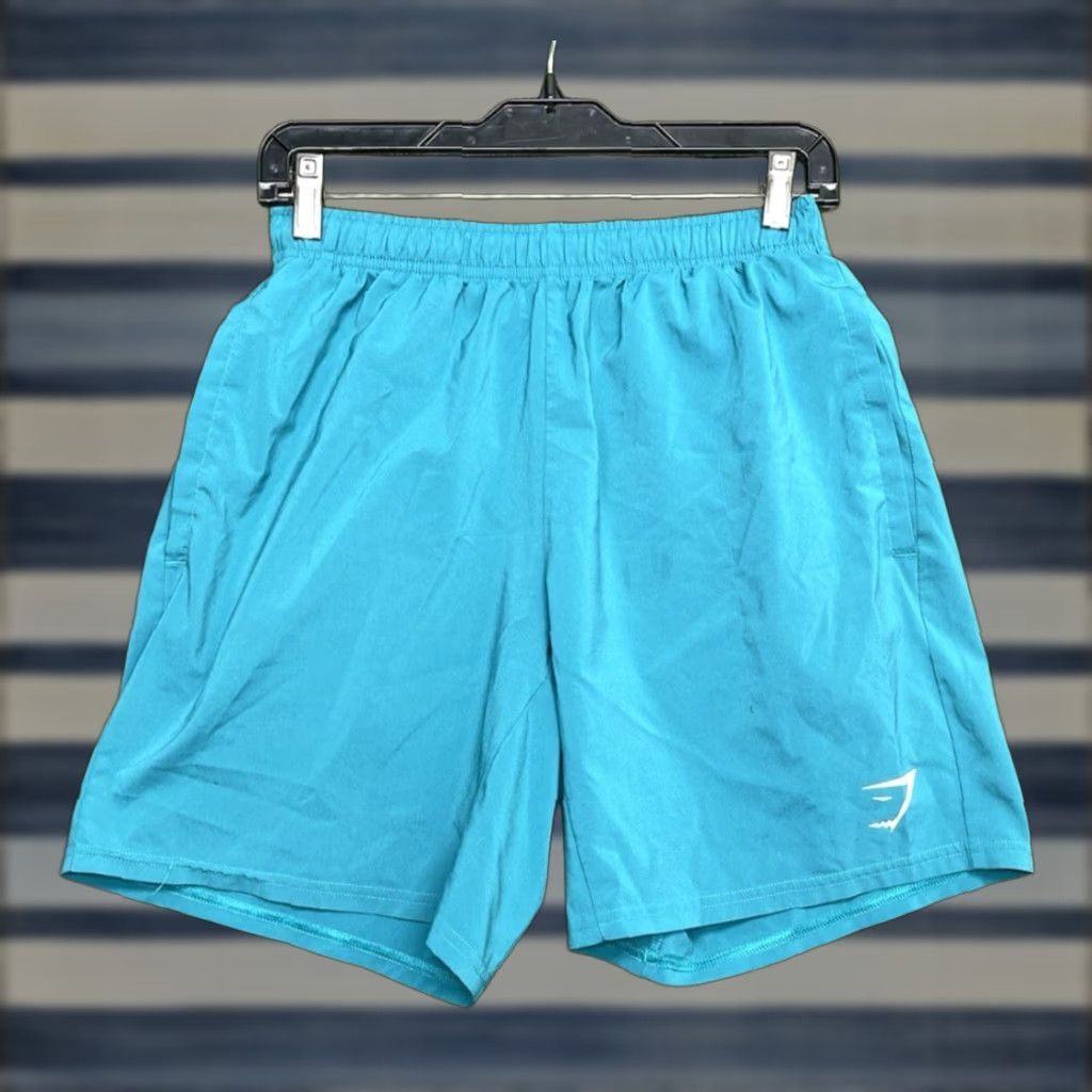 Gymshark Gymshark Shorts Womens Small Blue Green Athleticwear Running Sportswear Y2K Size 28" / US 6 / IT 42 - 1 Thumbnail