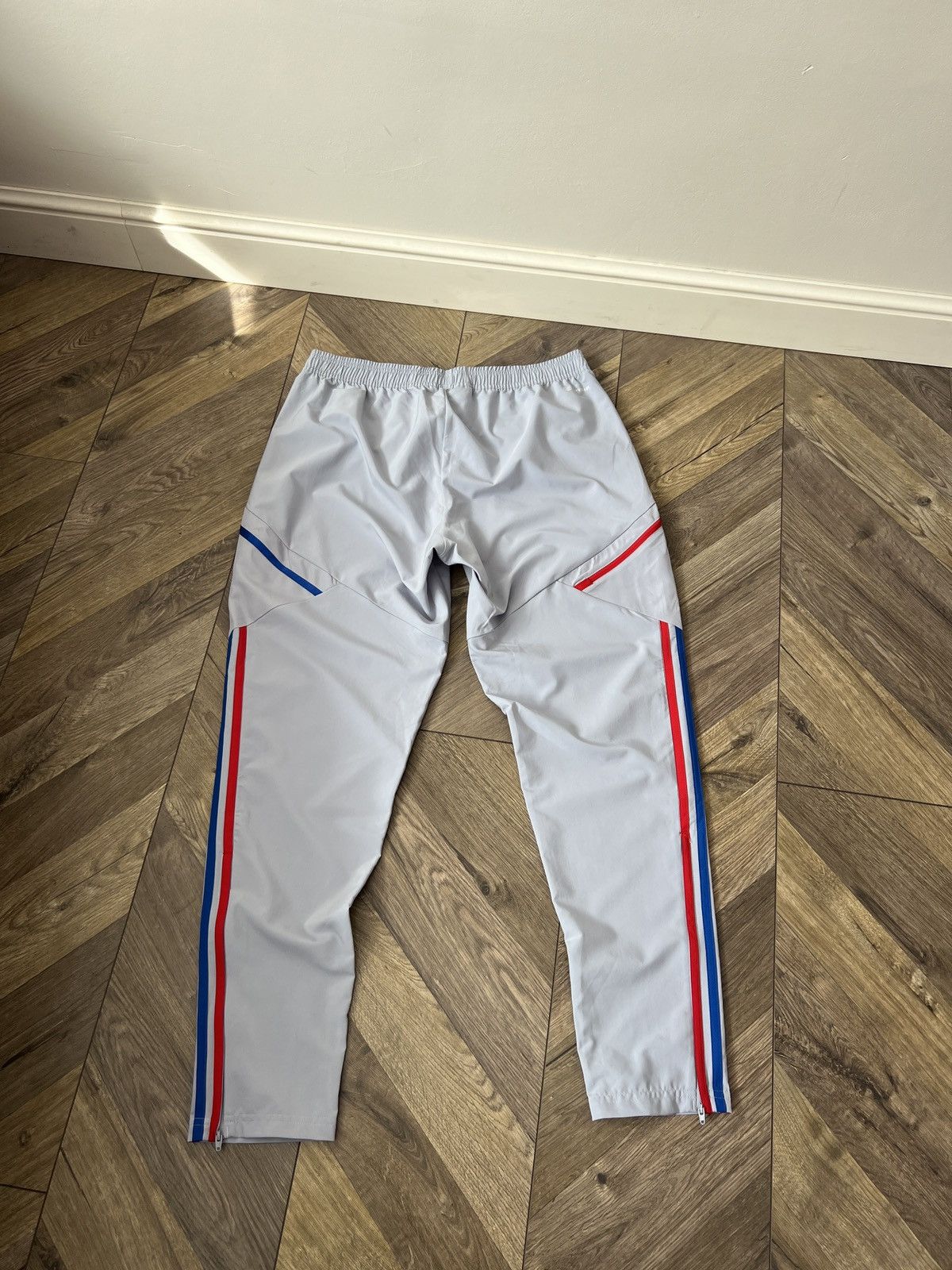 Adidas Vintage Adidas Olympique Lyon Pants Football Track Bottoms Size US 33 - 14 Thumbnail