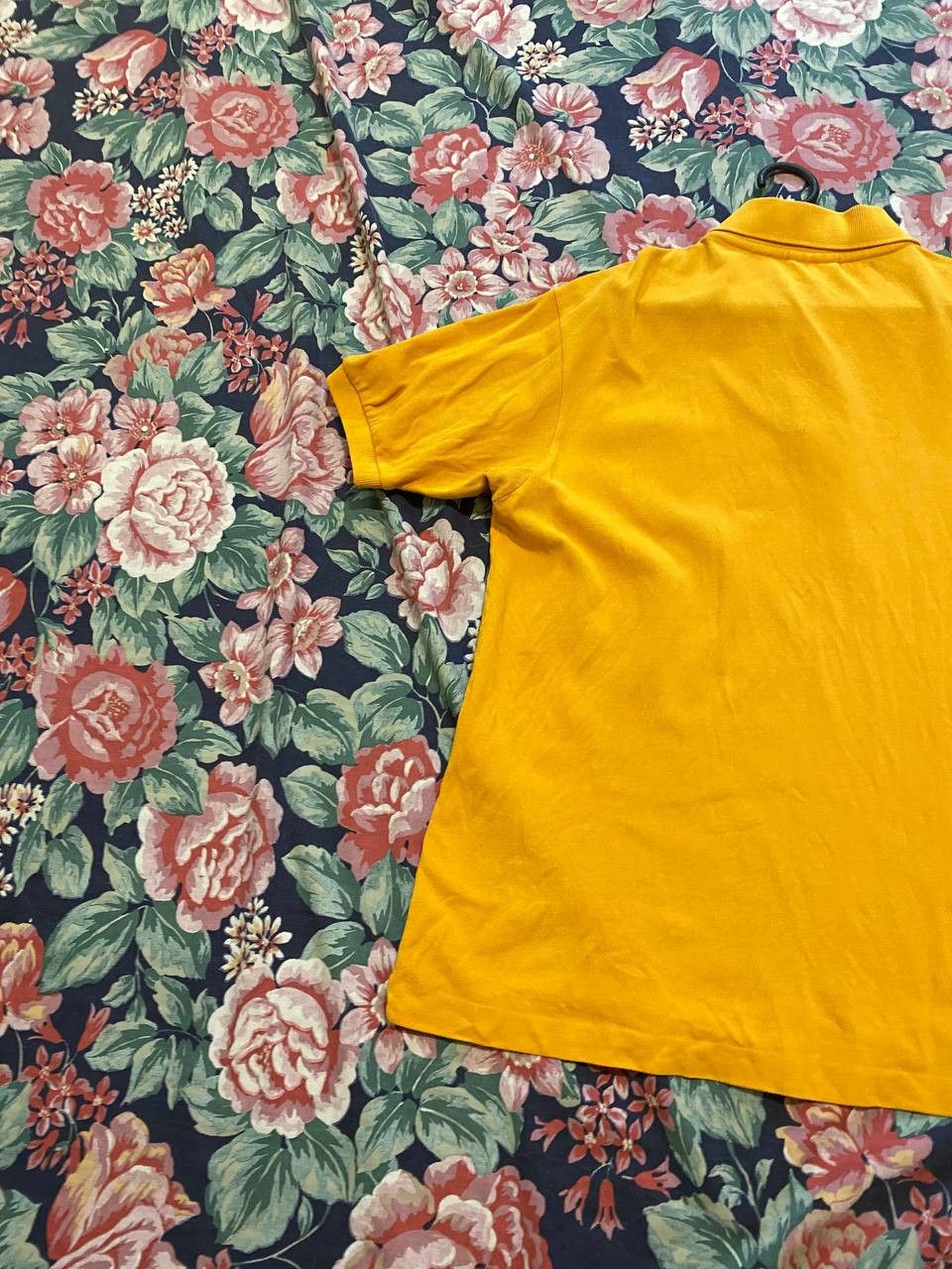 Lacoste Vintage Polo logo Lacoste yellow Y2K T-Shirt streetwear Size US M / EU 48-50 / 2 - 12 Thumbnail