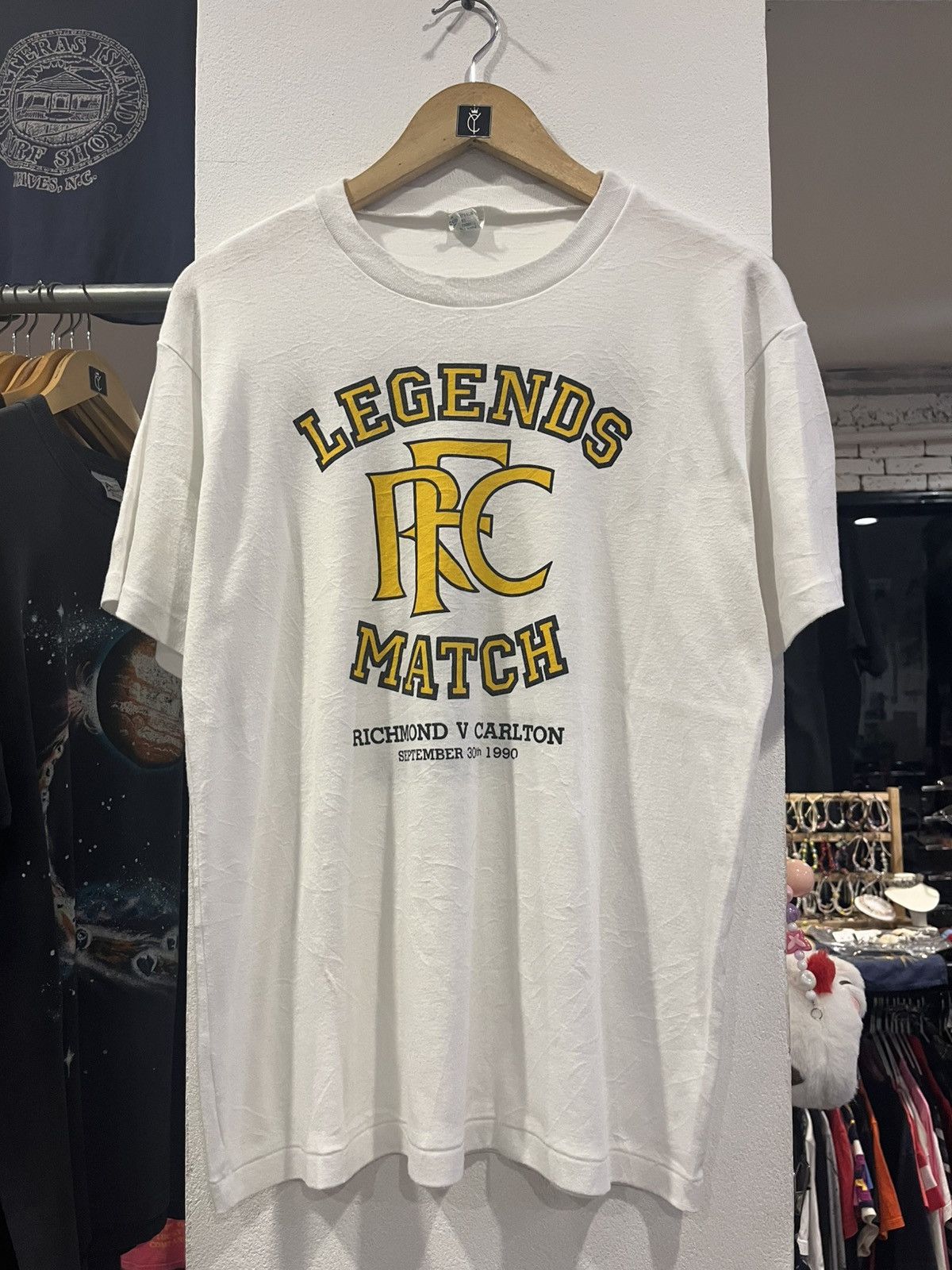 Other Vintage 1990 Legends RFC Match T-Shirt Size US M / EU 48-50 / 2 - 2 Thumbnail