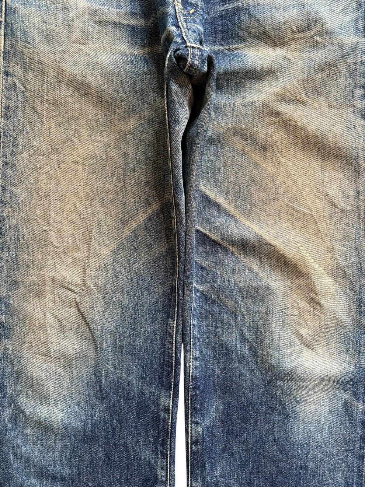 Levi's Vintage 80s Levis 503B Big E Selvedge Ripped Baggy Jeans Size US 30 / EU 46 - 6 Thumbnail