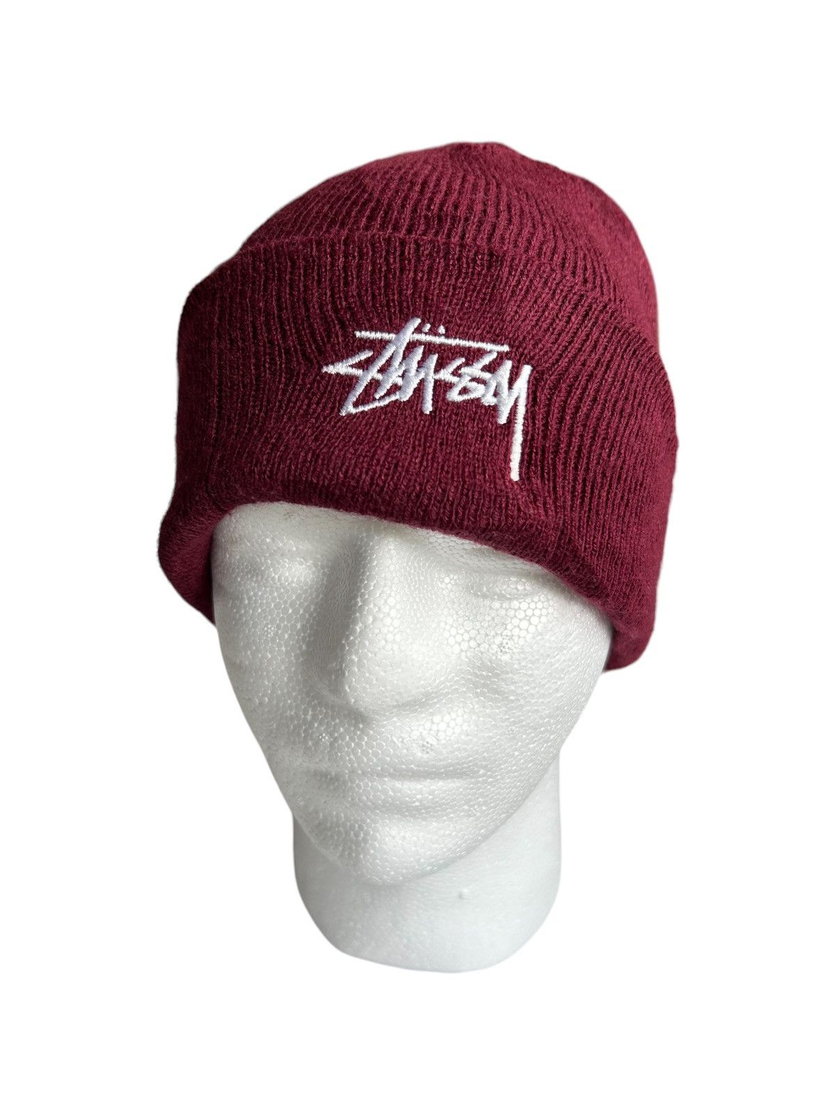 Stussy × Vintage Vtg Stussy Made in Usa Beanie Hats Size ONE SIZE - 1 Thumbnail