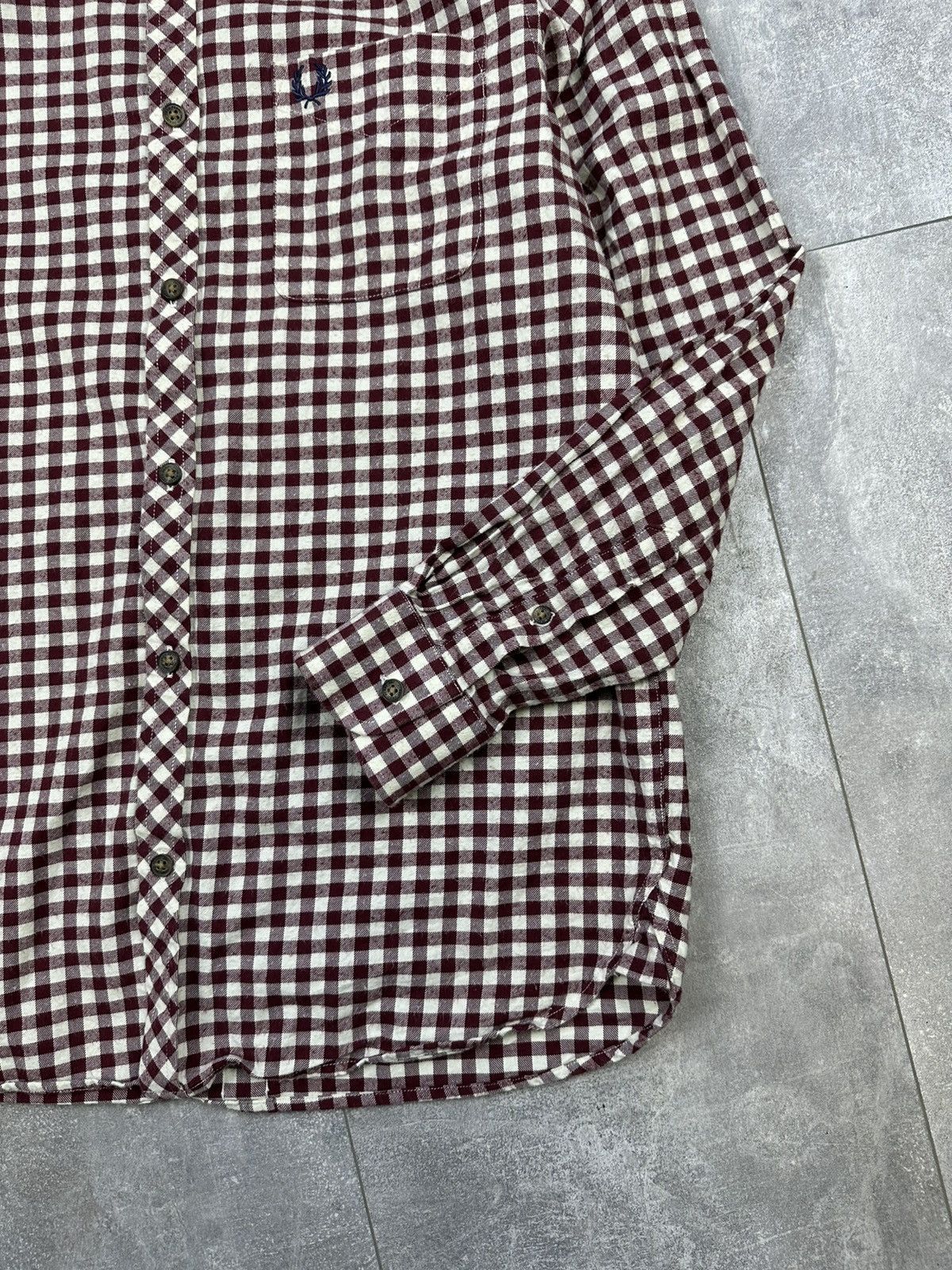 Fred Perry Fred Perry Shirts Button Up Flannel Small Logo Size US S / EU 44-46 / 1 - 6 Thumbnail