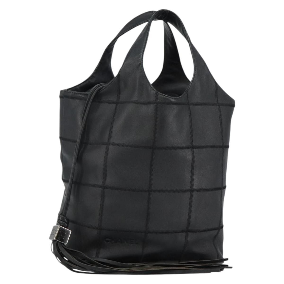Chanel Chanel Square Stitch Tassel Hobo Quilted Leather Size ONE SIZE - 1 Thumbnail