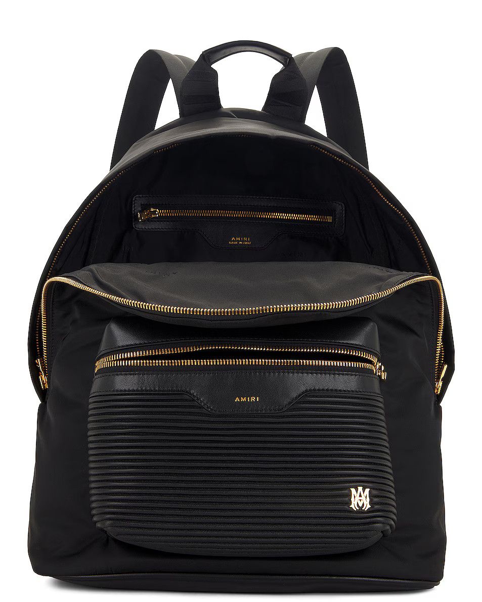 Amiri o1gr1nt1124 Size: OS / MX1 Padding Backpack in Black Size ONE SIZE - 4 Thumbnail