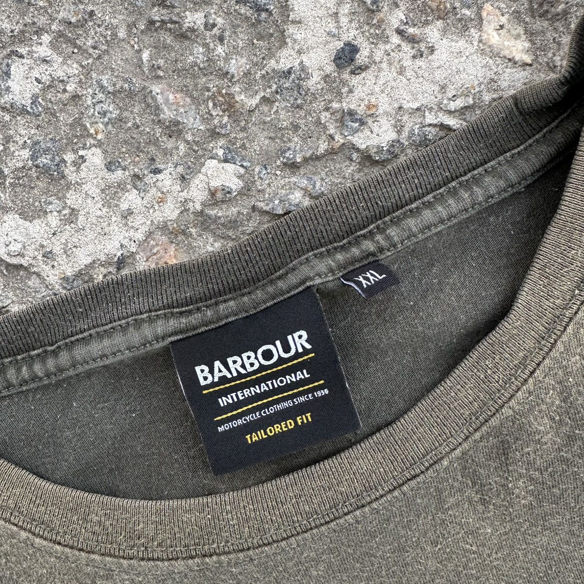 Number (N)ine Vintage Japanese Style Barbour International Moto T-shirts Size US XXL / EU 58 / 5 - 7 Thumbnail