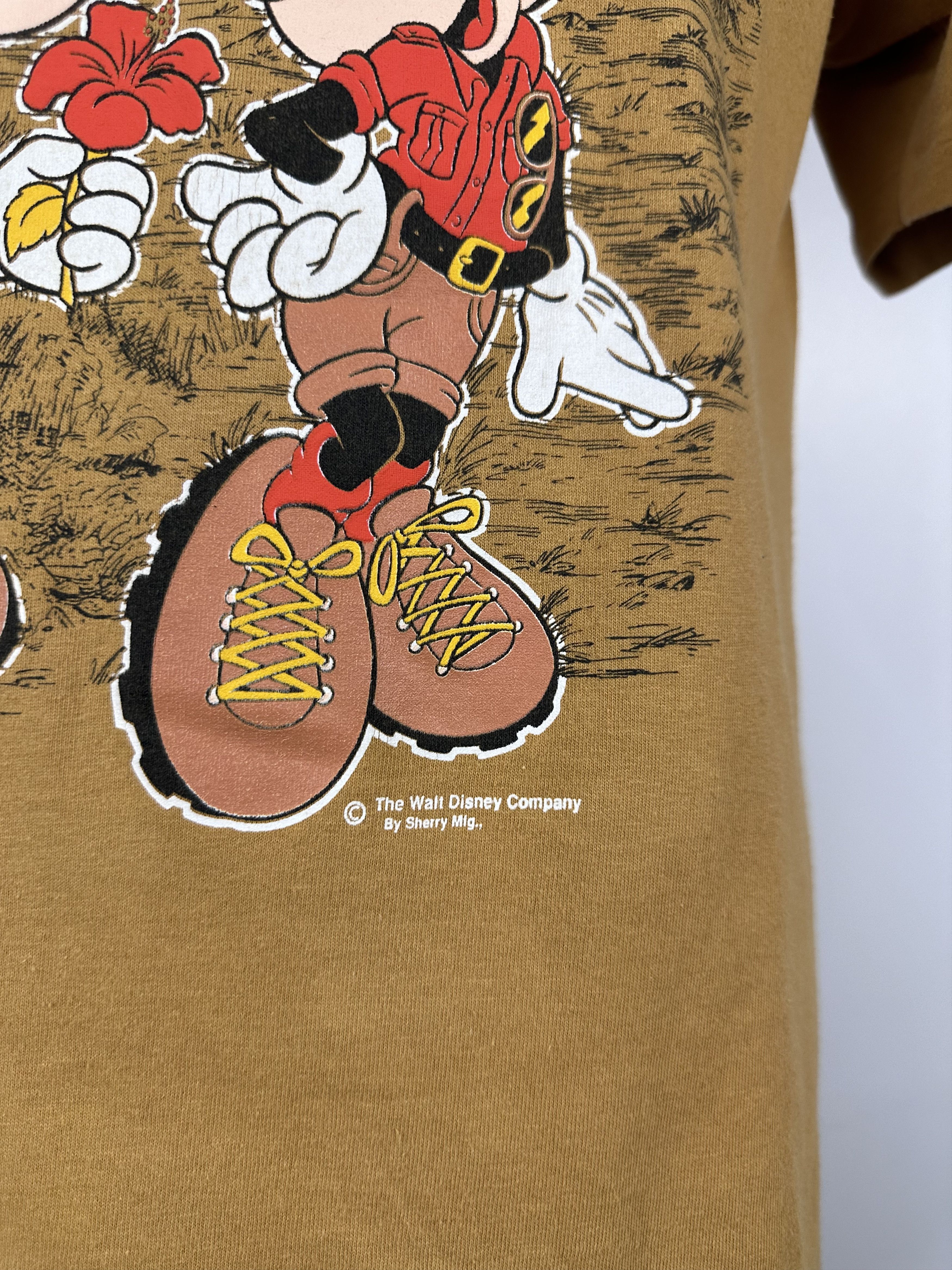 Disney × Mickey Mouse × Vintage Vintage Mickey Minnie Overland Disney 80’s T shirt USA Size US L / EU 52-54 / 3 - 4 Thumbnail