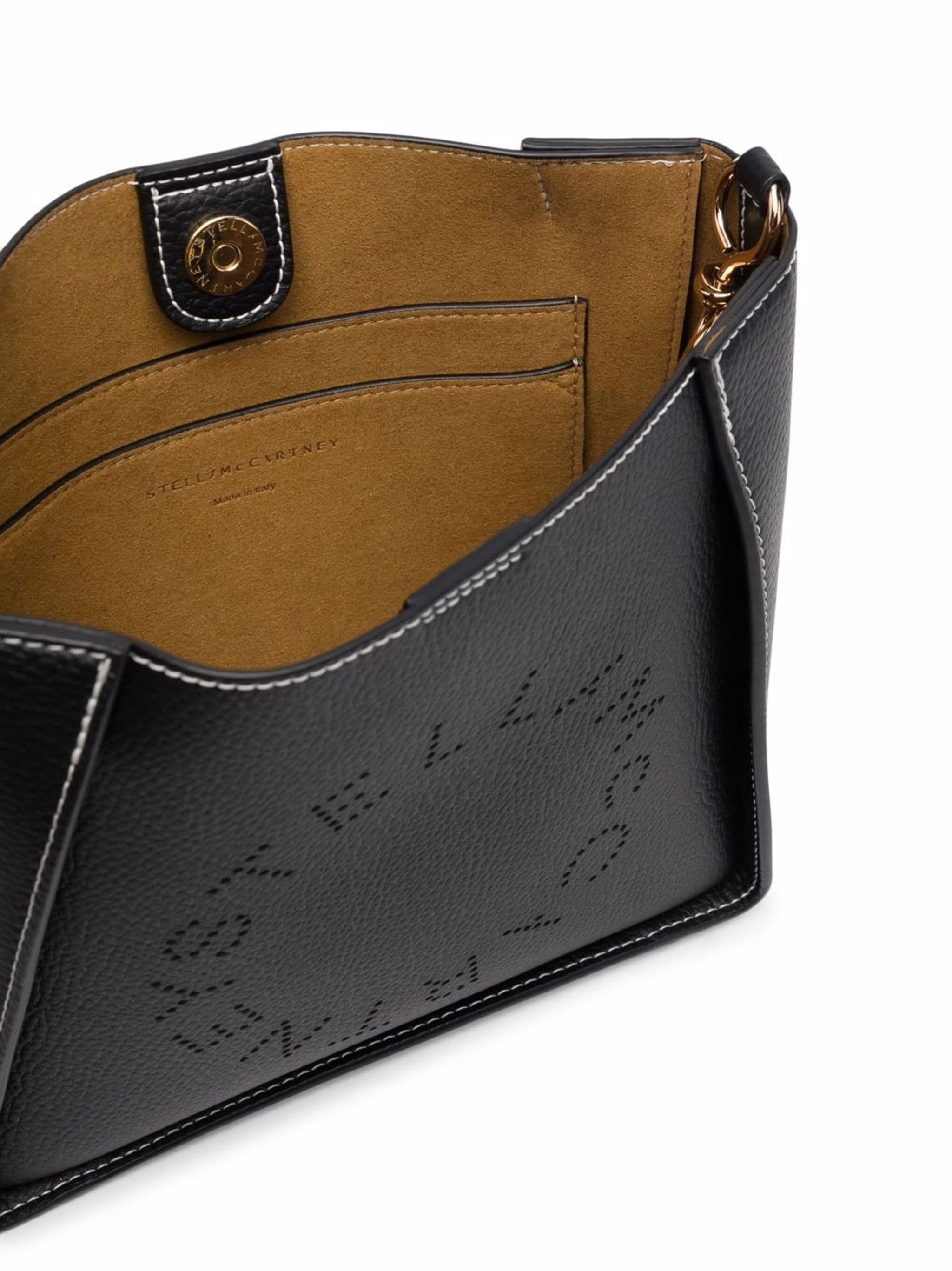 Stella McCartney o1s22i1n1024 Size: OS / Stella Logo Crossbody Bag in Black Size ONE SIZE - 5 Thumbnail
