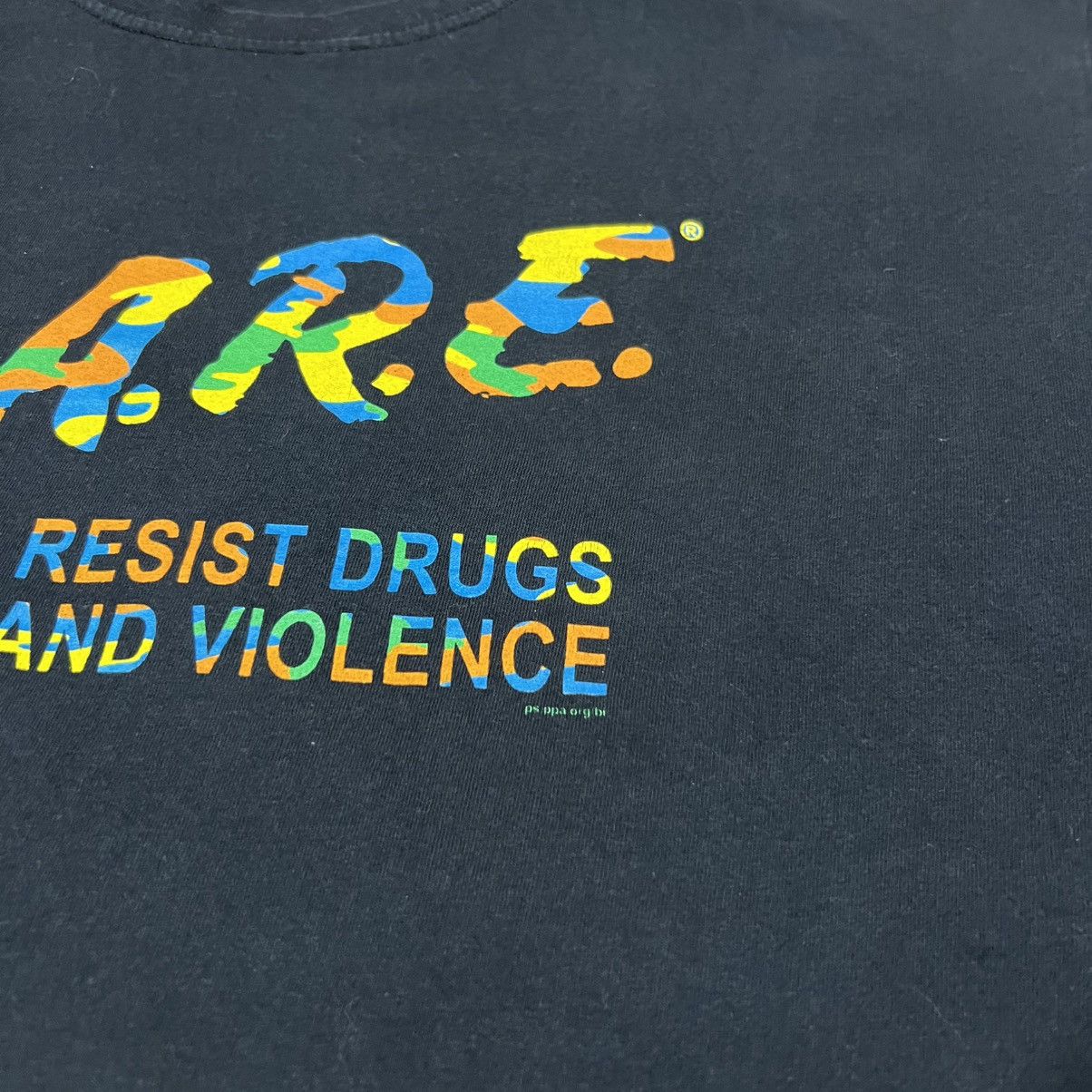 D.A.R.E Vintage D.A.R.E Rare T Shirt Size US L / EU 52-54 / 3 - 9 Thumbnail