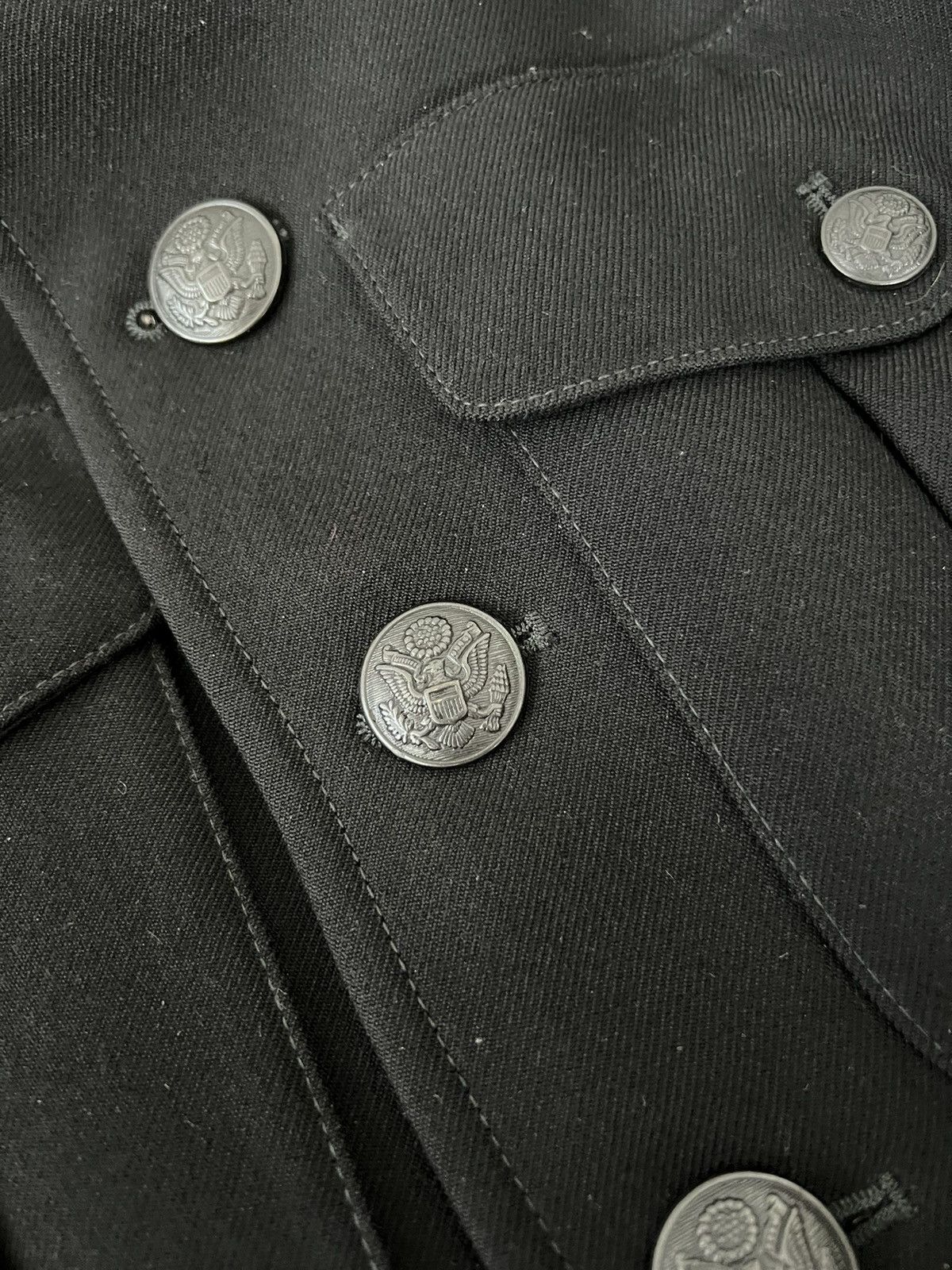 Balenciaga Balenciaga Single-Breasted Officer Wool Jacket Size US L / EU 52-54 / 3 - 5 Thumbnail