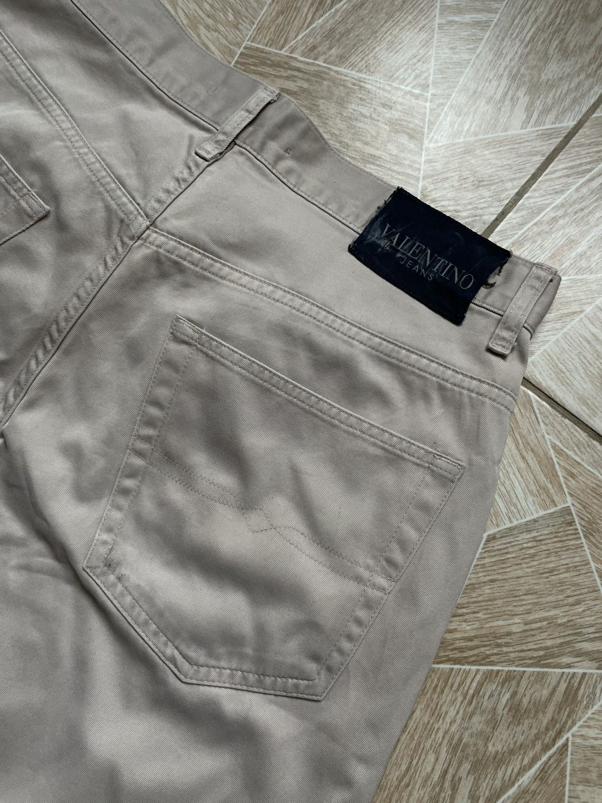Valentino × Vintage Vintage 90s Italy Designer Valentino Denim Jeans Pants 34 Size US 34 / EU 50 - 3 Thumbnail