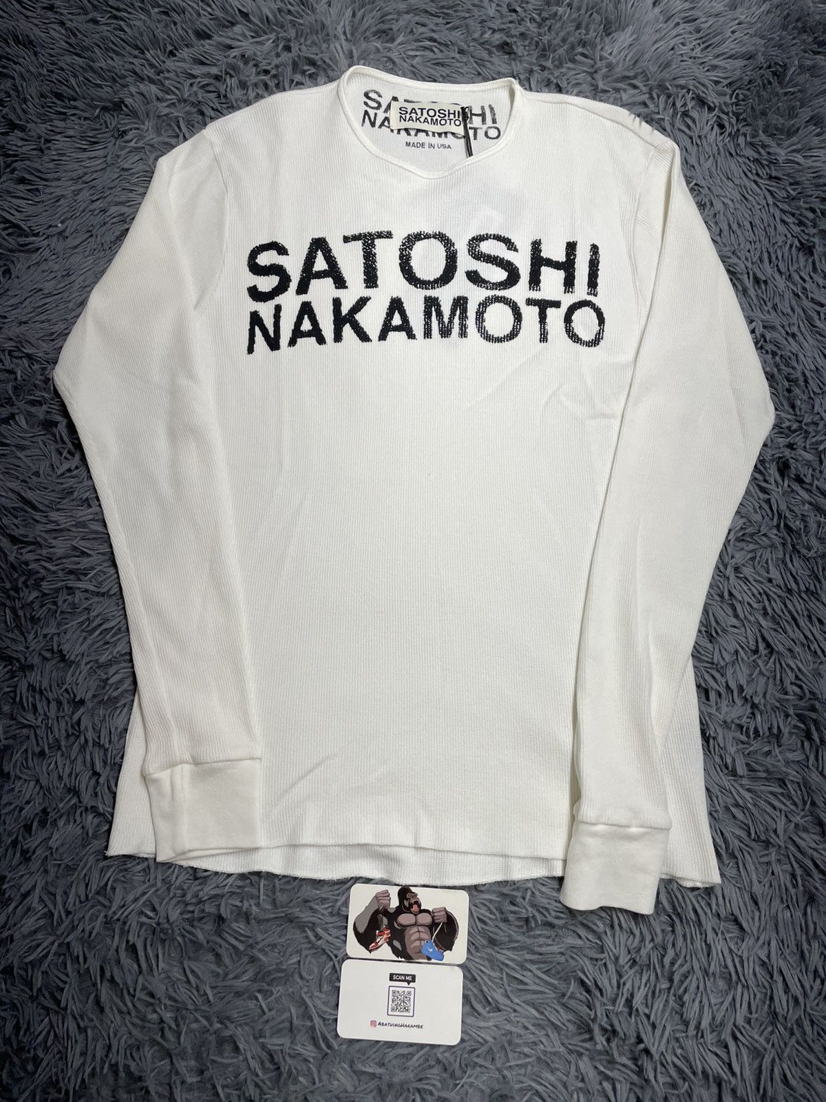 Satoshi Nakamoto Satoshi Nakamoto Logo Thermal Size US XXL / EU 58 / 5 - 2 Thumbnail