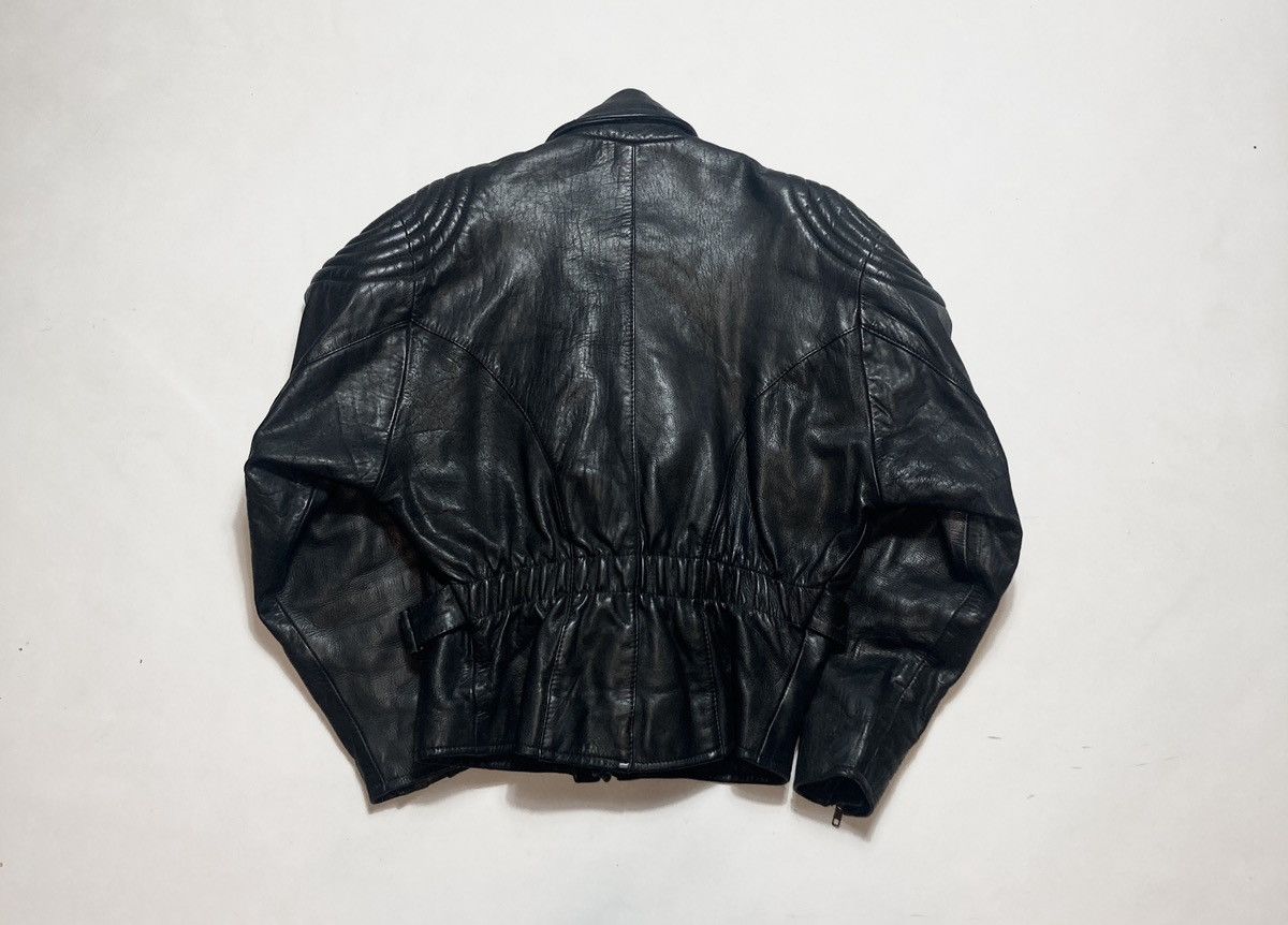 Genuine Leather 90s Vintage City leather biker jacket Size US S / EU 44-46 / 1 - 9 Thumbnail
