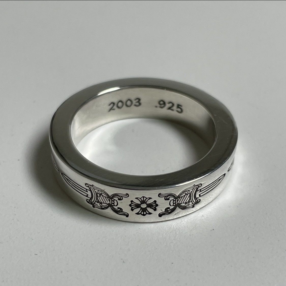 Chrome Hearts Chrome Hearts Dagger Spacer Ring - Size 7 | Grailed