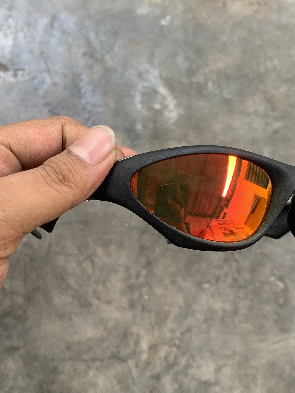Oakley Oakley Scar black ( Ruby ) Size ONE SIZE - 10 Thumbnail