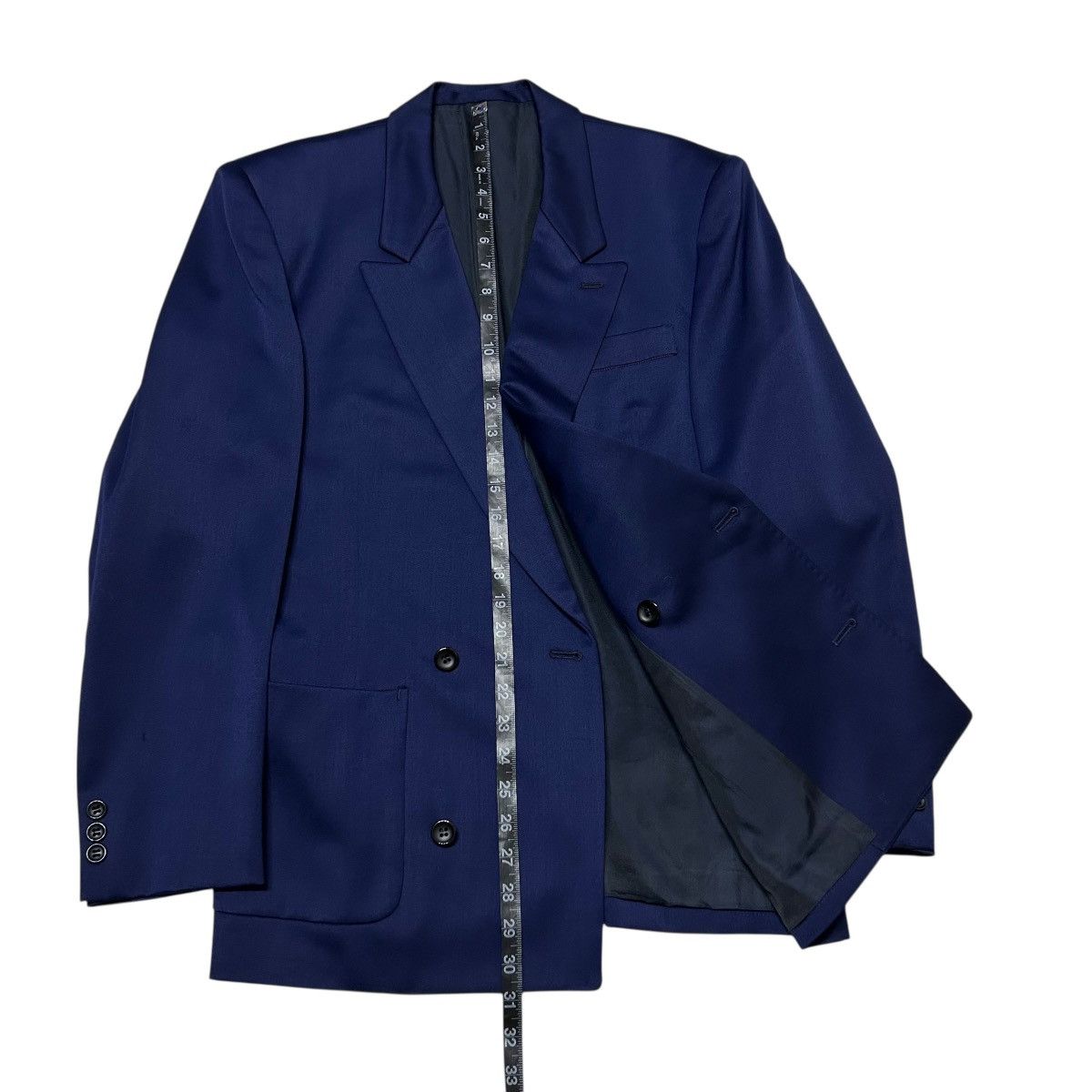 Yohji Yamamoto 634 80s Y's Yohji Yamamoto vintage suit set up men navy rare Size 40R - 10 Thumbnail