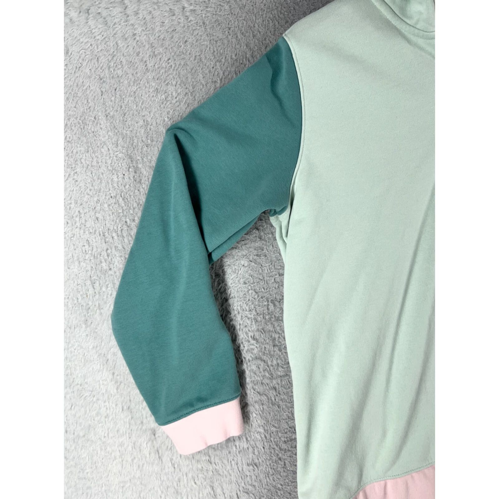 Lands' End VINTAGE Lands' End Women's Sweater XL Green Pastel 90s Casual Crew Neck Pullover Lightweight Size XL / US 12-14 / IT 48-50 - 6 Thumbnail
