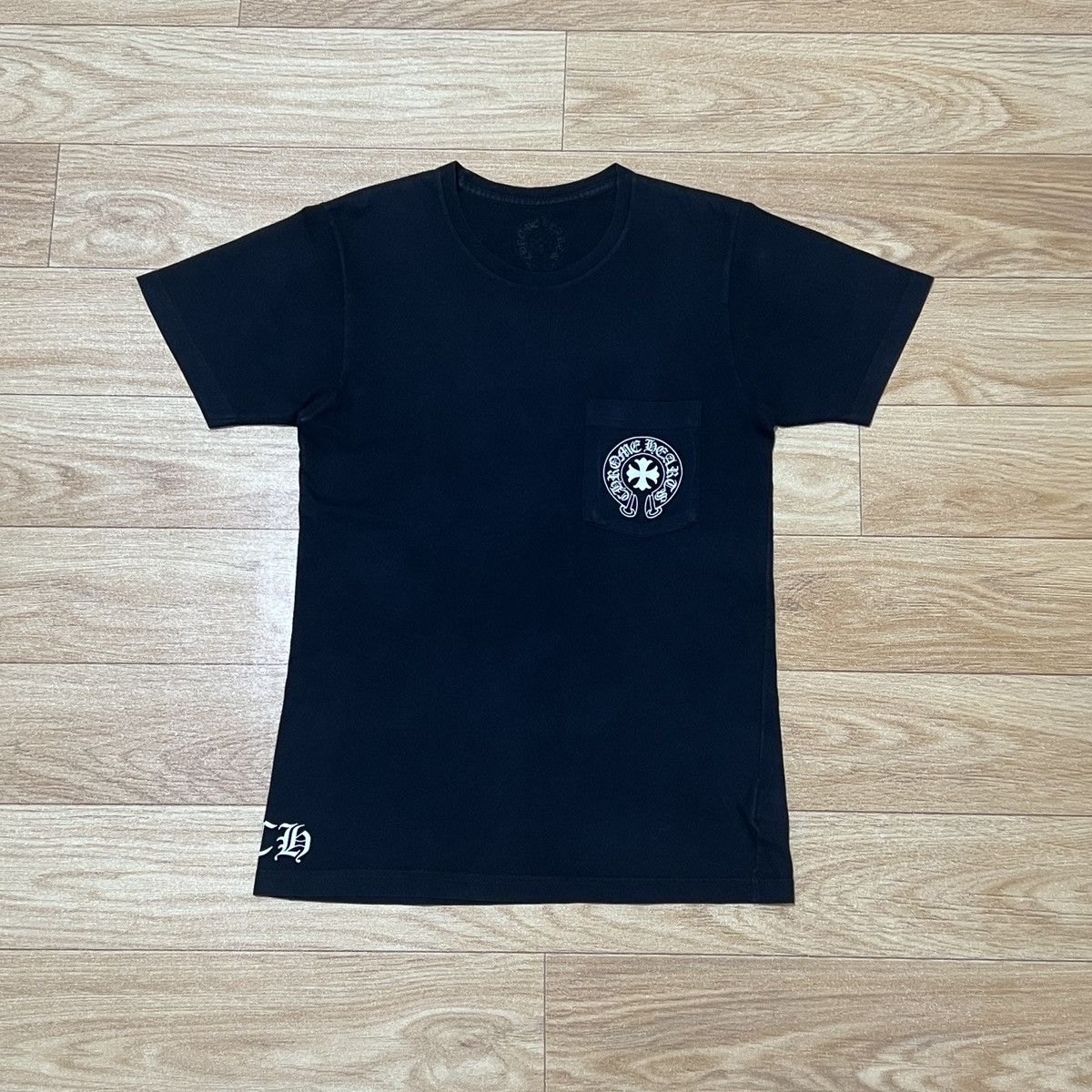 Chrome Hearts 💥 Chrome Hearts Exclusive Letter logo tee💥 Size US S / EU 44-46 / 1 - 3 Thumbnail