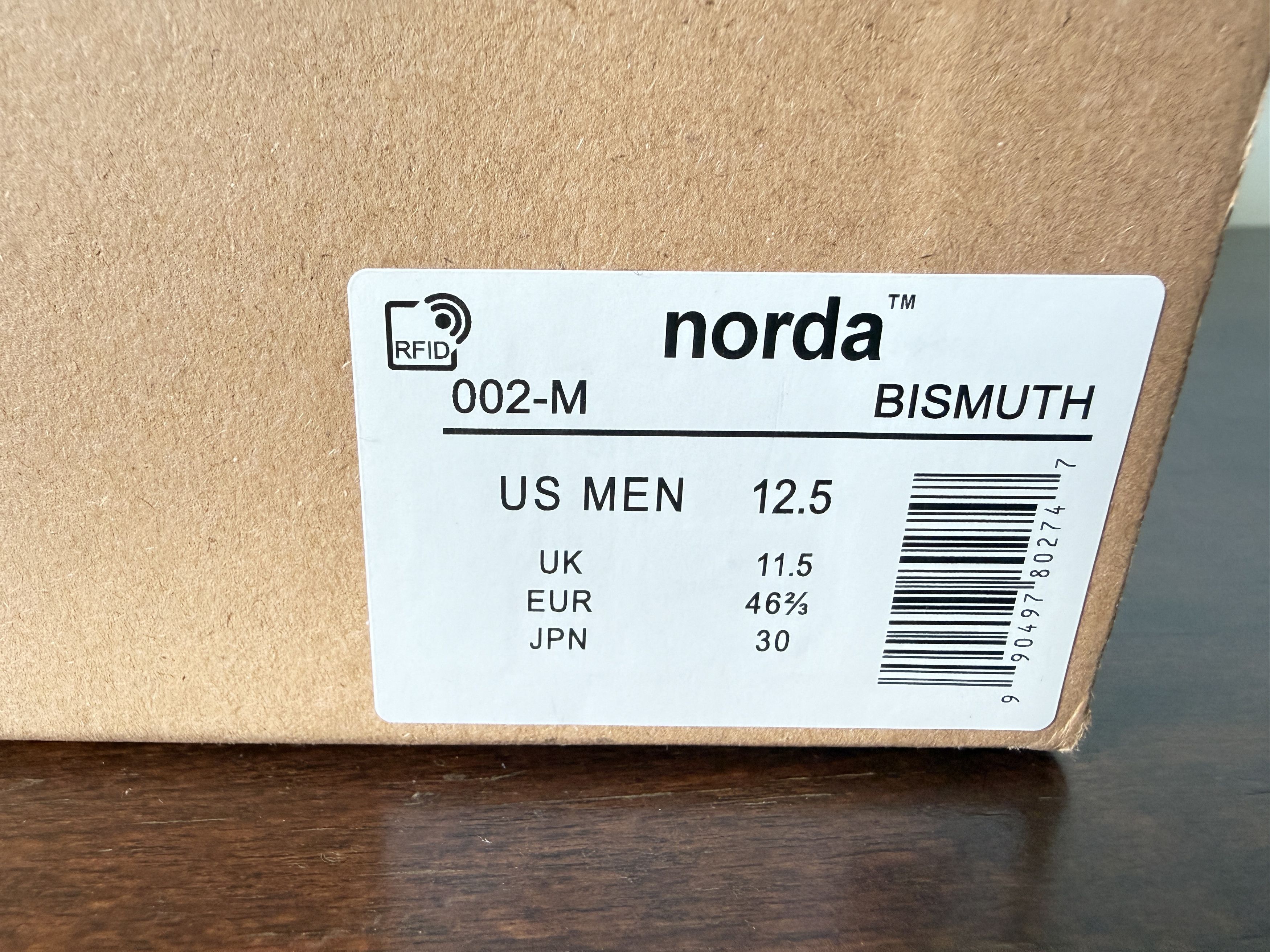 norda Norda 002 Bismuth Trail Running Shoes US 12,5 Waterproof Size US 12.5 / EU 45-46 - 3 Thumbnail