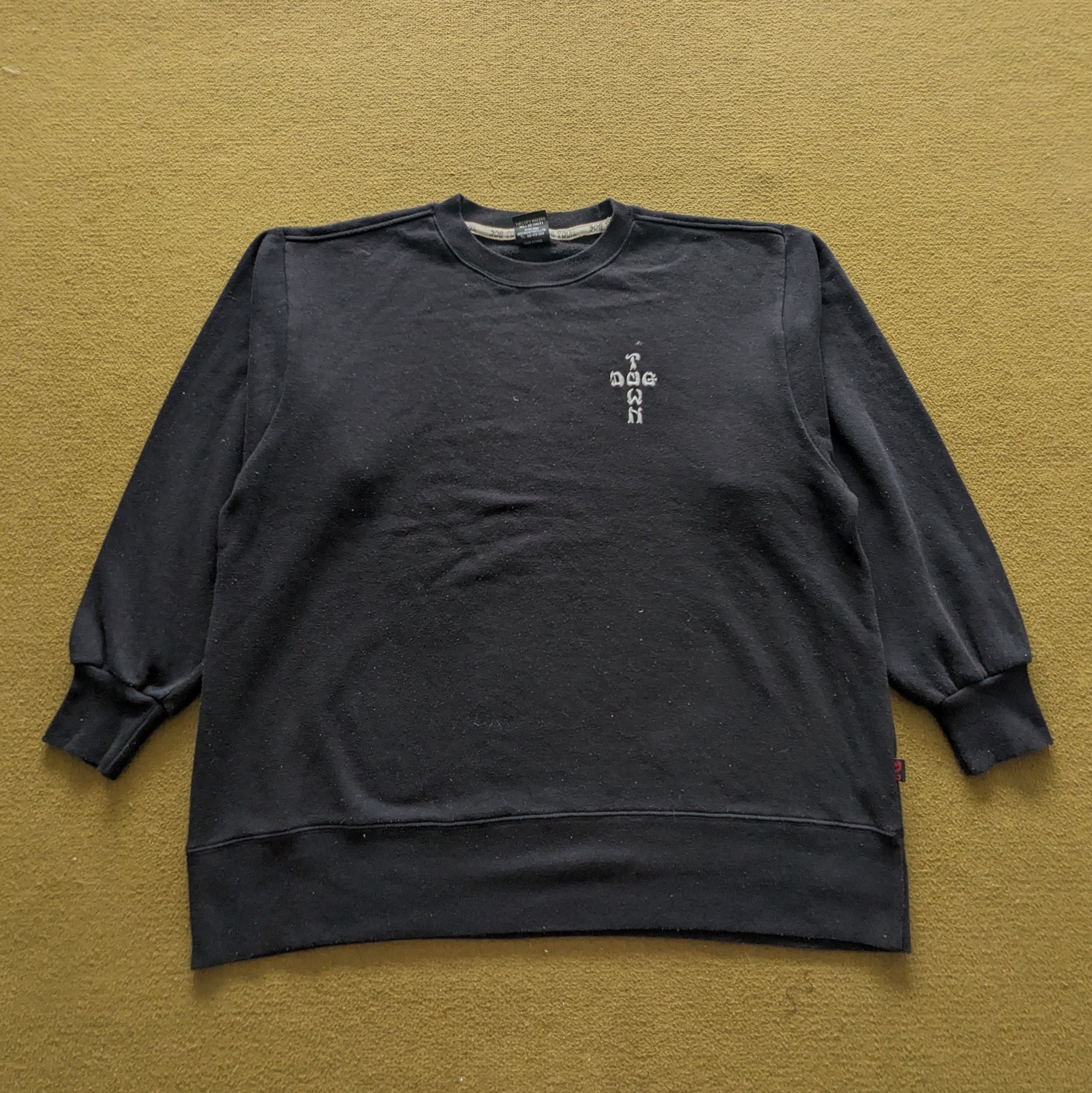 Vintage Vintage DOG TOWN Black Dragon Crewneck Sweatshirt Size US XL / EU 56 / 4 - 2 Thumbnail