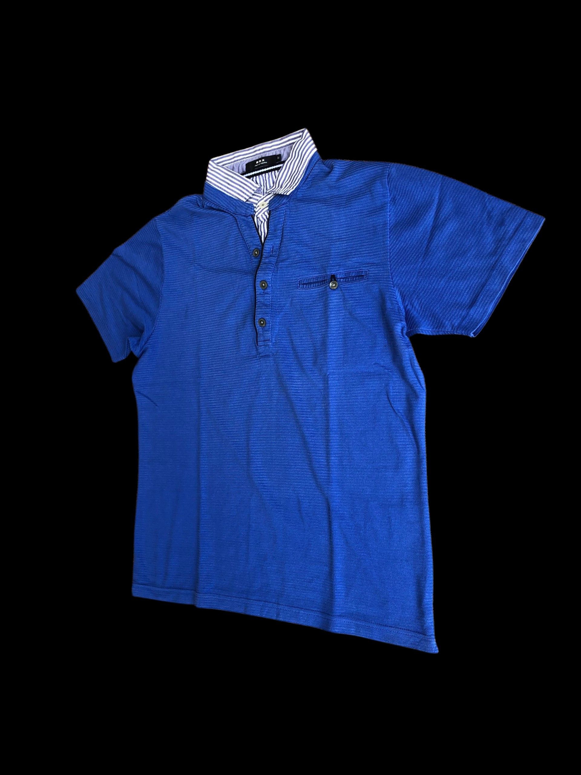 If Six Was Nine 2000s Double Layer Collar Vkei Style Y2k Japanese Archive Size US M / EU 48-50 / 2 - 2 Thumbnail
