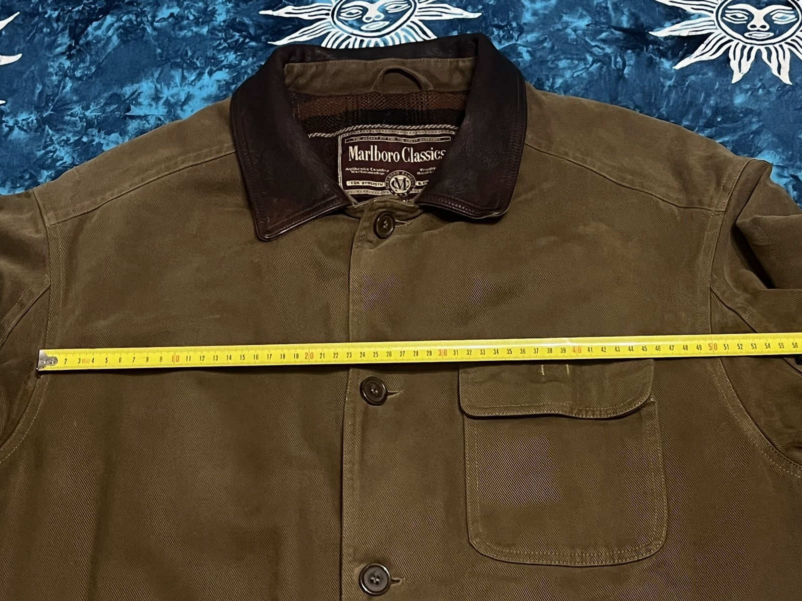 Marlboro Marlboro Classics Vintage 90's Blanket Lined Coat Size US XL / EU 56 / 4 - 4 Thumbnail