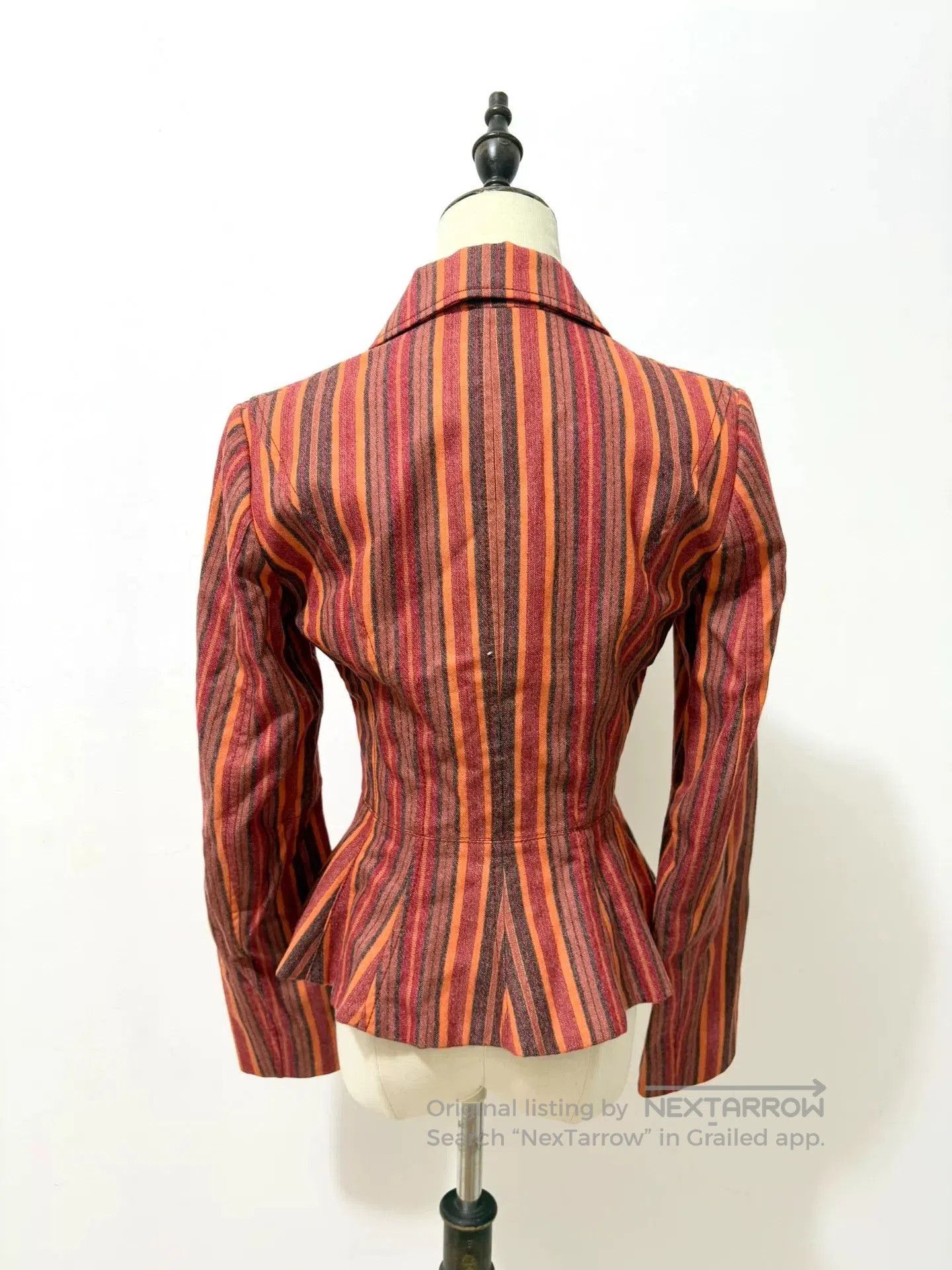 Vivienne Westwood Vivienne Westwood Striped Blazer Jacket. Size S / US 4 / IT 40 - 4 Thumbnail
