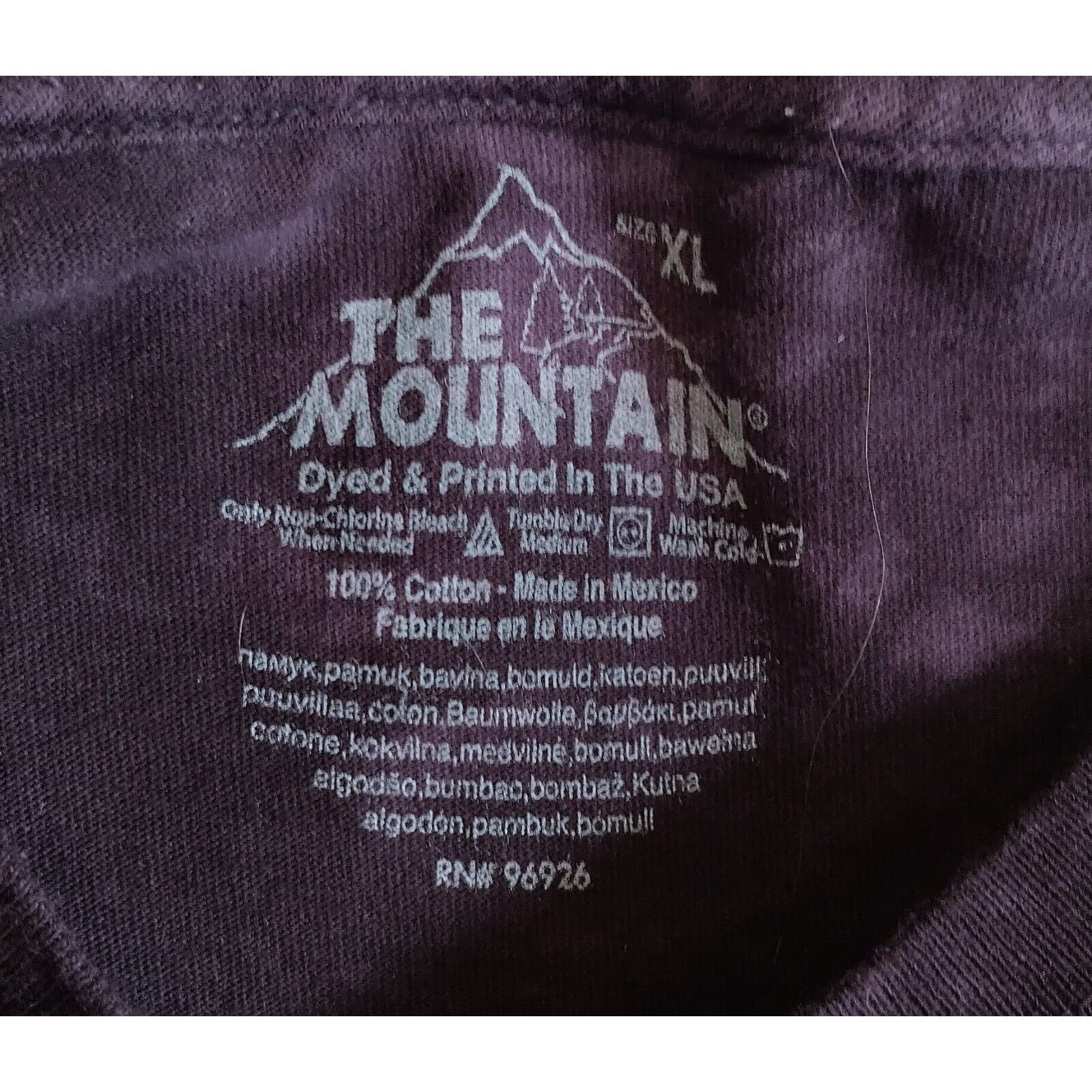 The Mountain "The Mountain" Halloween Jack-o-lantern T-shirt Size X Large Size US XL / EU 56 / 4 - 3 Thumbnail