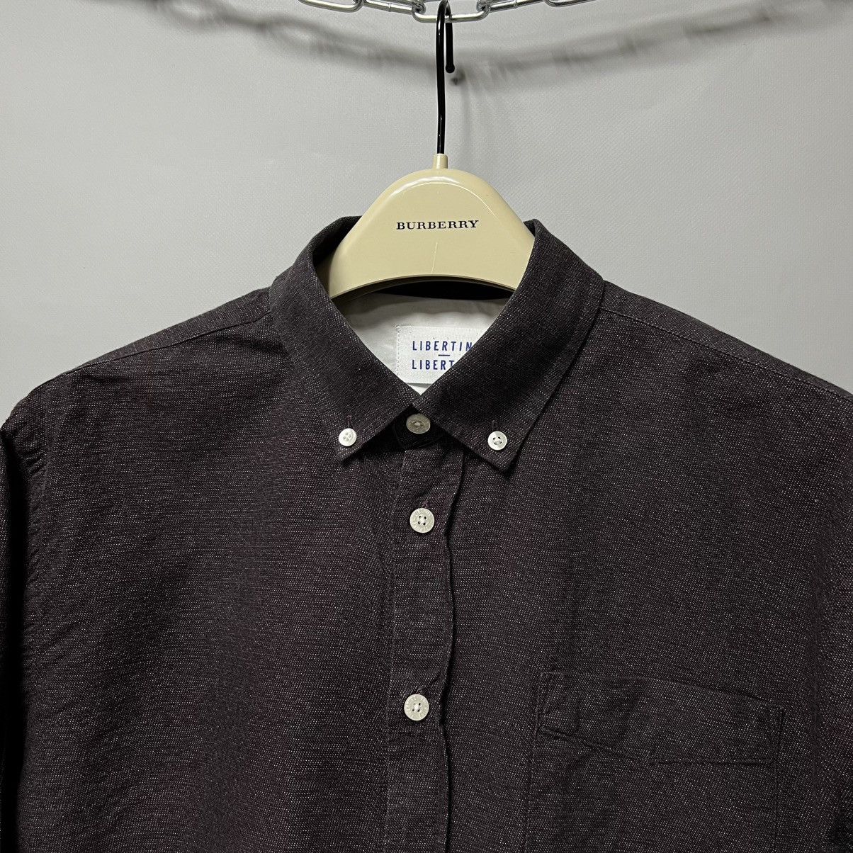 Libertine-Libertine Libertine libertine Hunter Dark Burgundy Button Shirt Size US S / EU 44-46 / 1 - 3 Thumbnail