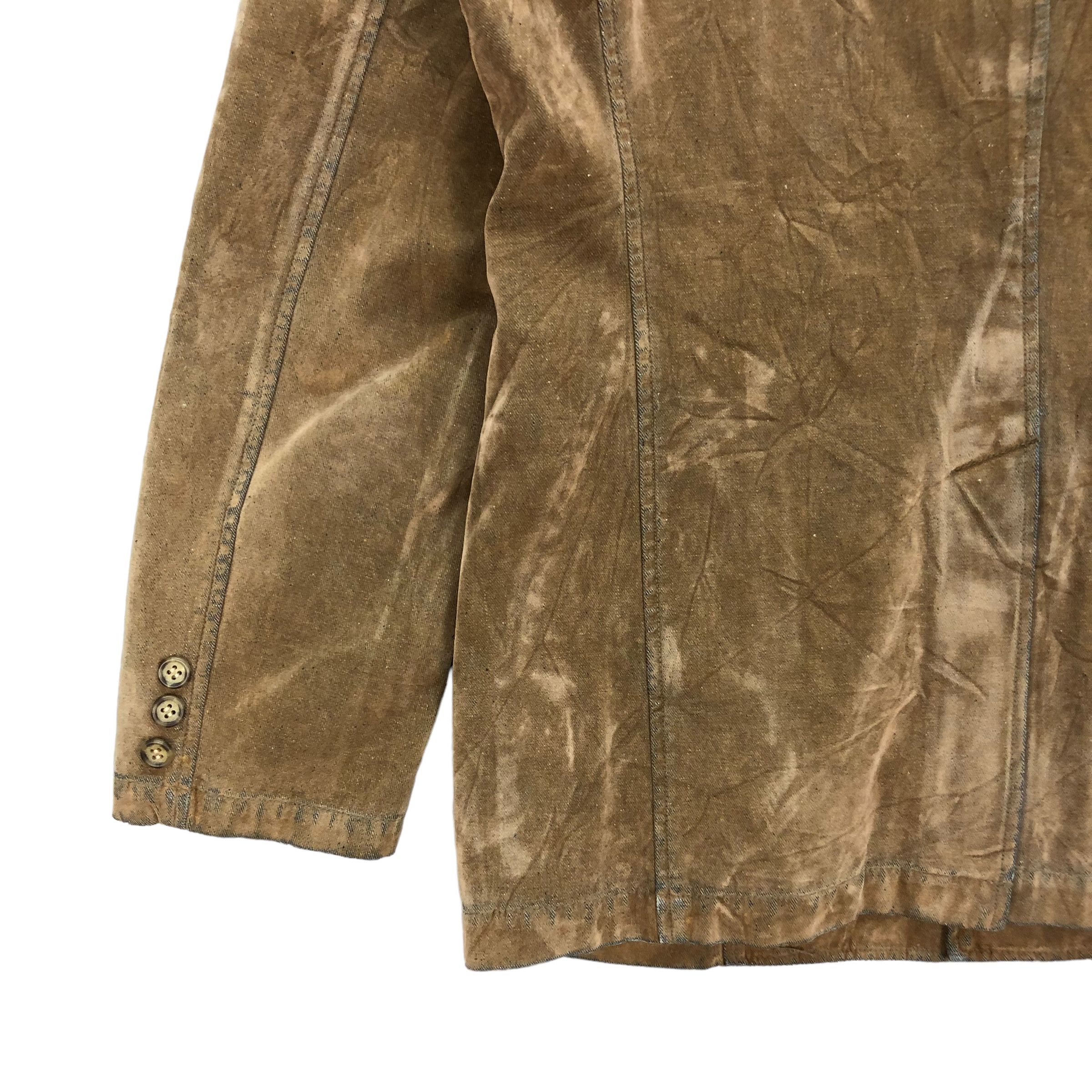 Tornado Mart TORNADO MART VELVET DENIM HYBRID CASUAL JACKET #7383-137 Size US L / EU 52-54 / 3 - 16 Thumbnail