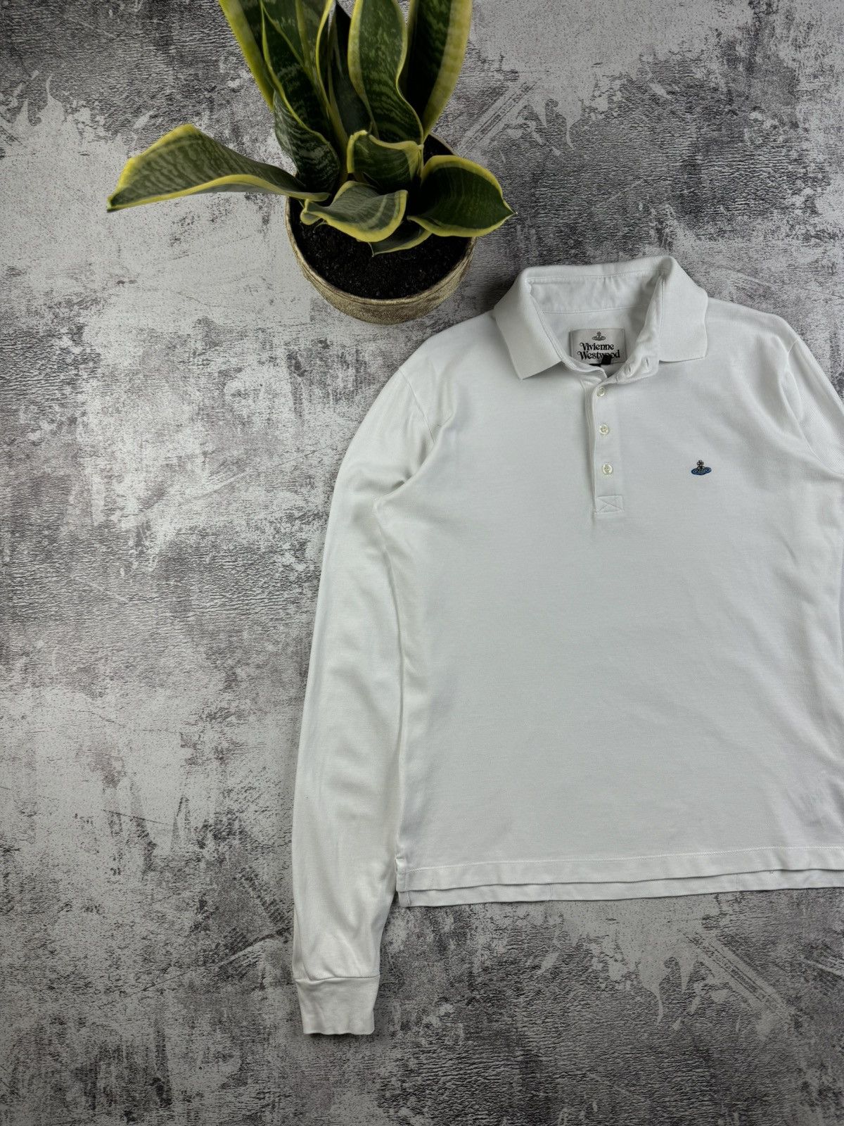Vivienne Westwood Vivienne Westwood Polo Longsleeve Basic Old Money T Shirt Size M / US 6-8 / IT 42-44 - 2 Thumbnail