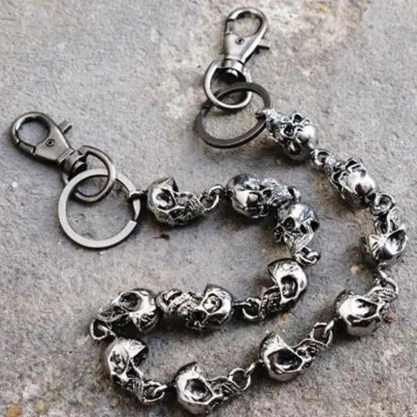 Other Skull Linked Waist Chain Size ONE SIZE - 6 Thumbnail