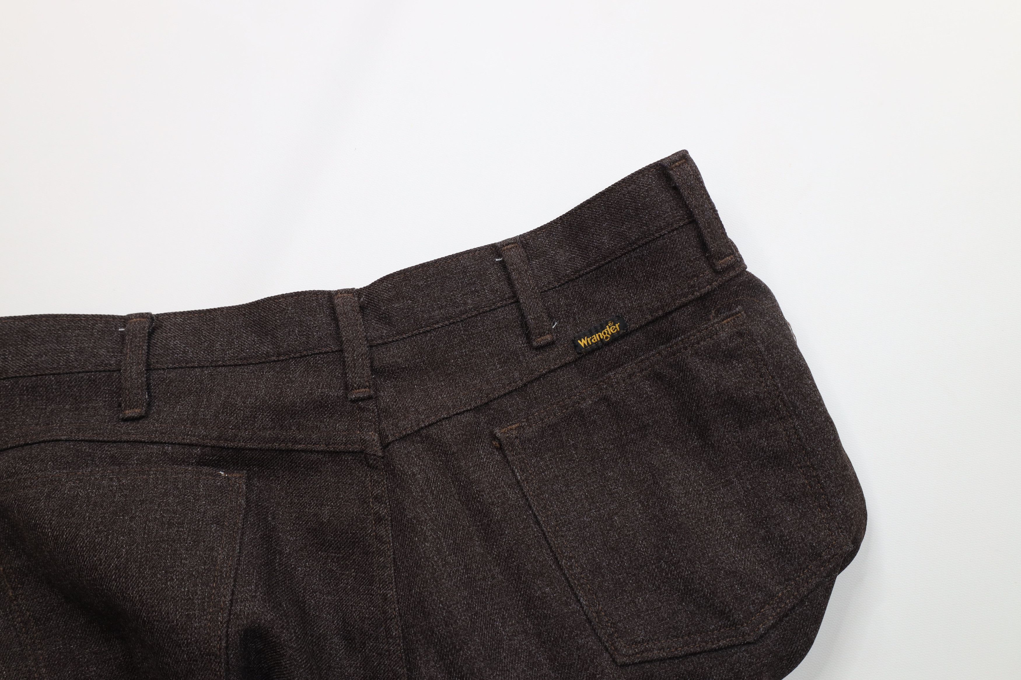 Wrangler Vintage 90s Wrangler Wide Leg Chino Pants Heather Brown USA Size US 34 / EU 50 - 8 Thumbnail