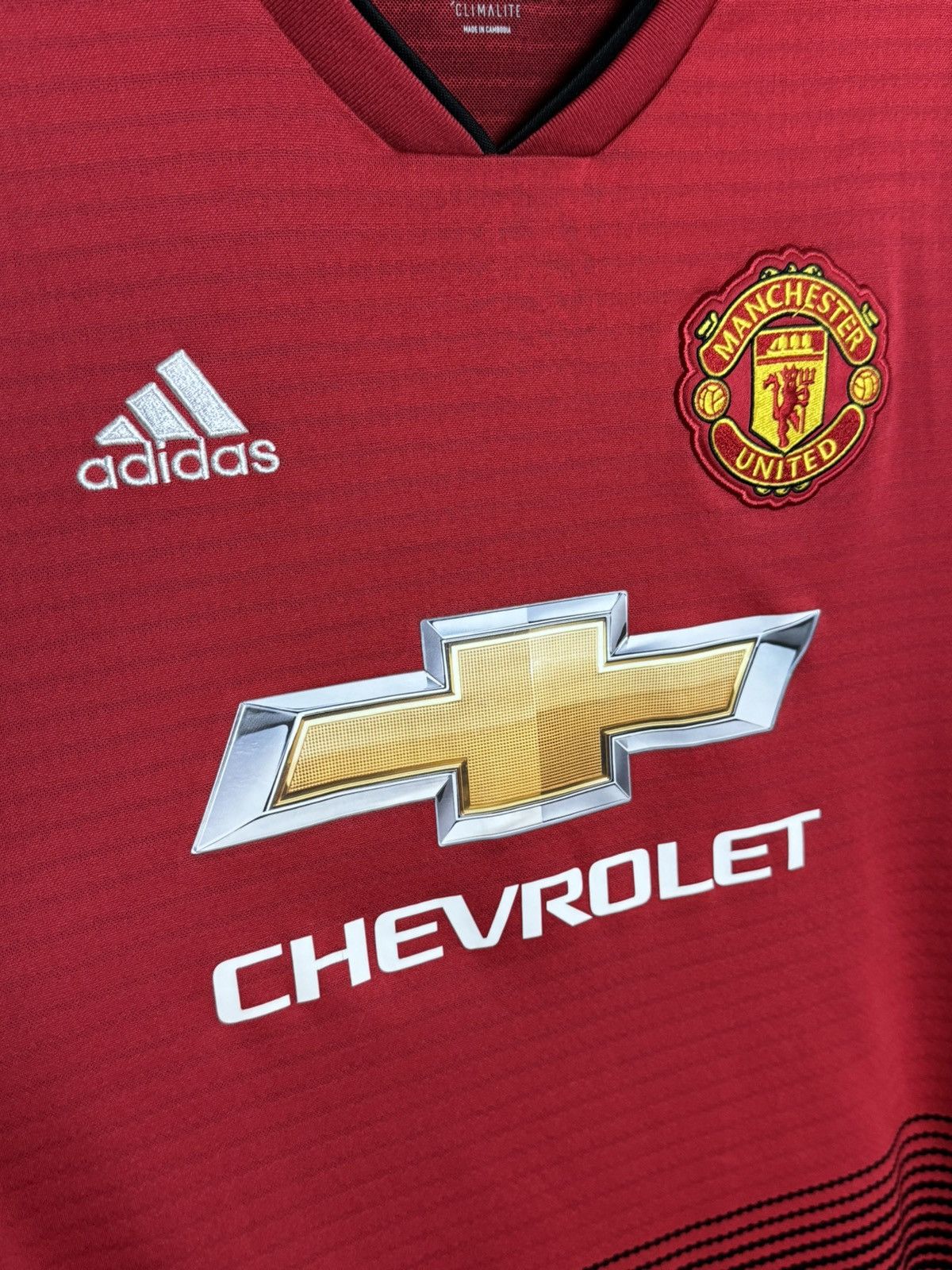 Adidas Manchester United 18/19 Home Football Jersey T-Shirt Size US S / EU 44-46 / 1 - 3 Thumbnail