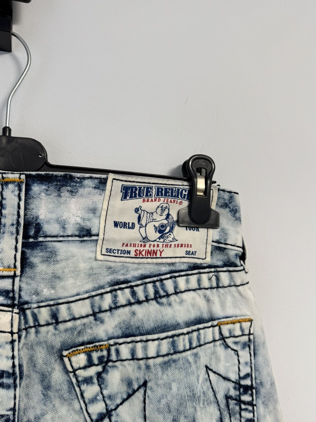 True Religion True Religion Vintage Y2K style pants Skinny BIG LOGO Size US 30 / EU 46 - 7 Thumbnail