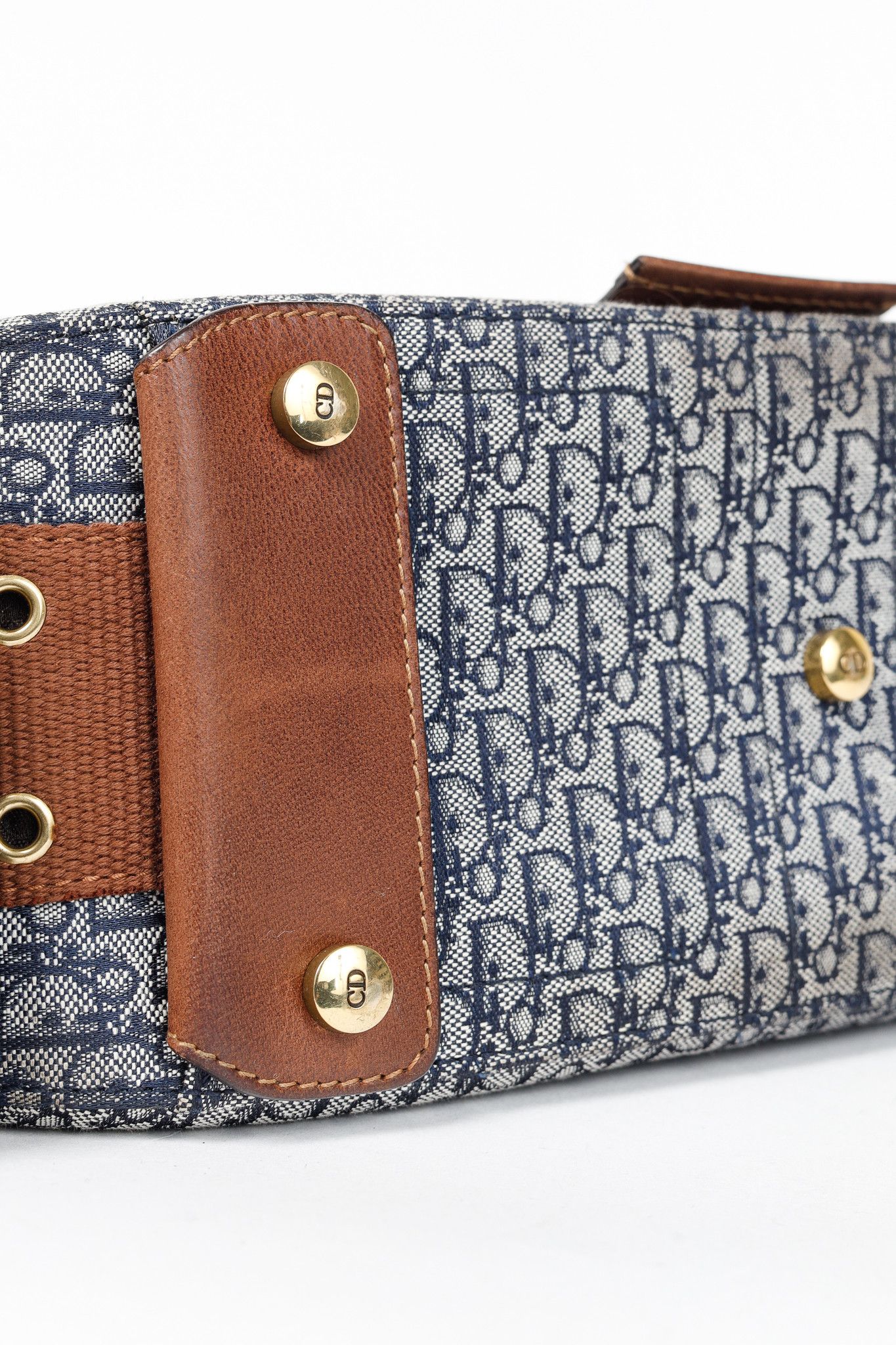 Dior Christian Dior Street Chic Columbus Avenue Logo-Jacquard Bag Size ONE SIZE - 6 Thumbnail