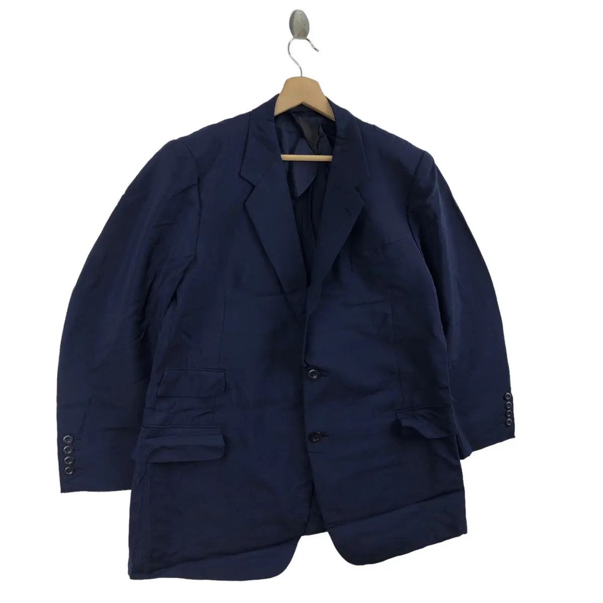 Ungaro Paris Vtg EMANUEL UNGARO PARIS Pour Homme 2 Button Blazer Sport Size 44R - 3 Thumbnail