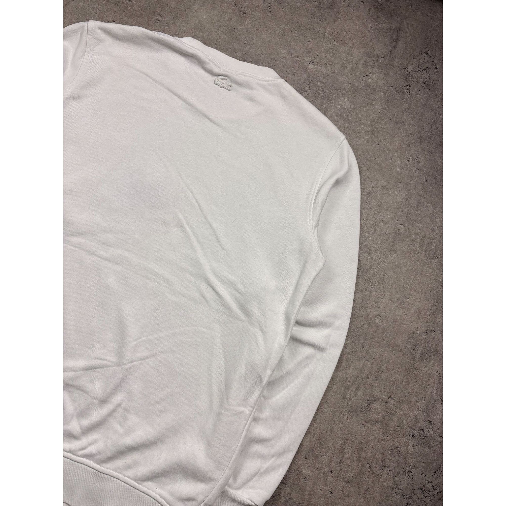 Lacoste Lacoste X Netflix Crocodile Cycling Sweatshirt White M Cotto Size US M / EU 48-50 / 2 - 10 Thumbnail