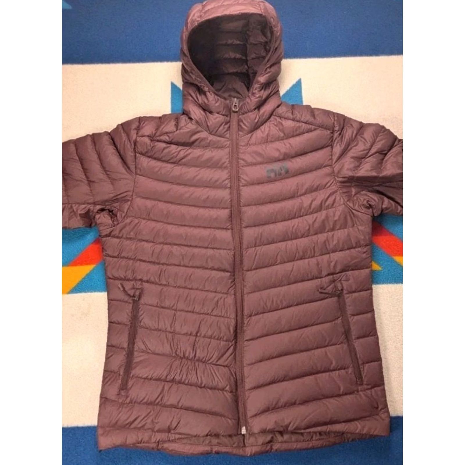 Helly Hansen VINTAGE Helly Hansen Hooded Down Puffer Jacket Insulated Full Zip Verglas Maroon Large Size US L / EU 52-54 / 3 - 3 Thumbnail