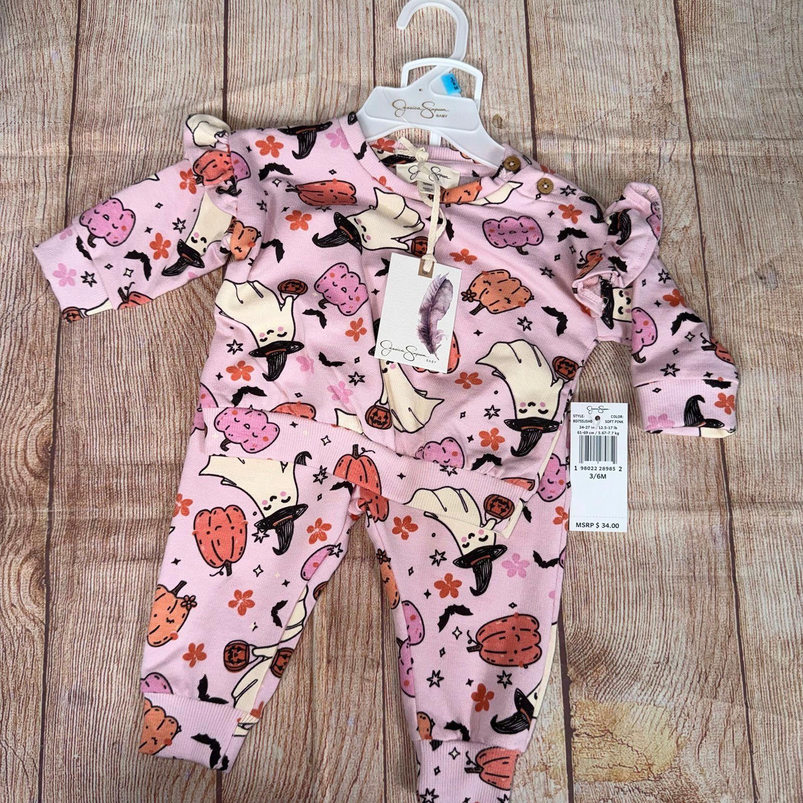 Other Jessica Simpson 3-6 Month Baby Halloween Themed Outfit NWT Size ONE SIZE - 1 Thumbnail
