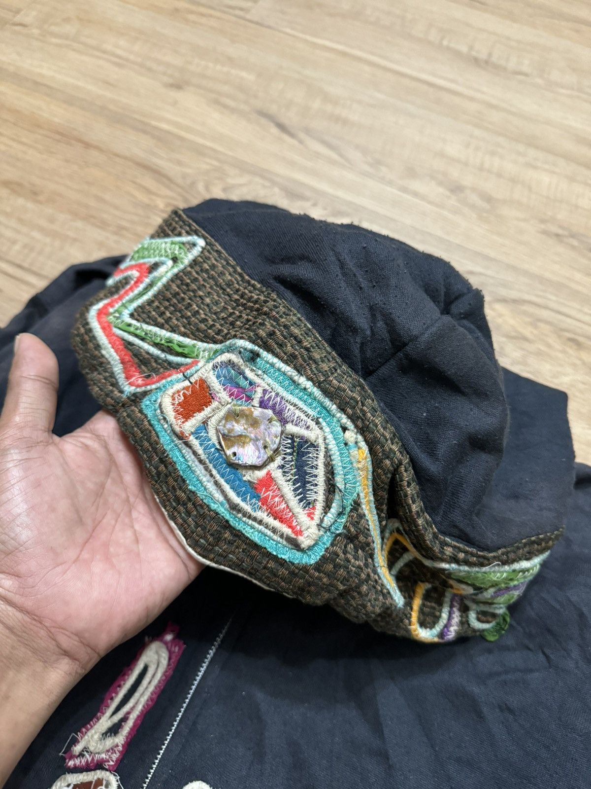 Other KAPITAL STYLE PATCHWORKS CUSTOM HOODIE Size US M / EU 48-50 / 2 - 5 Thumbnail