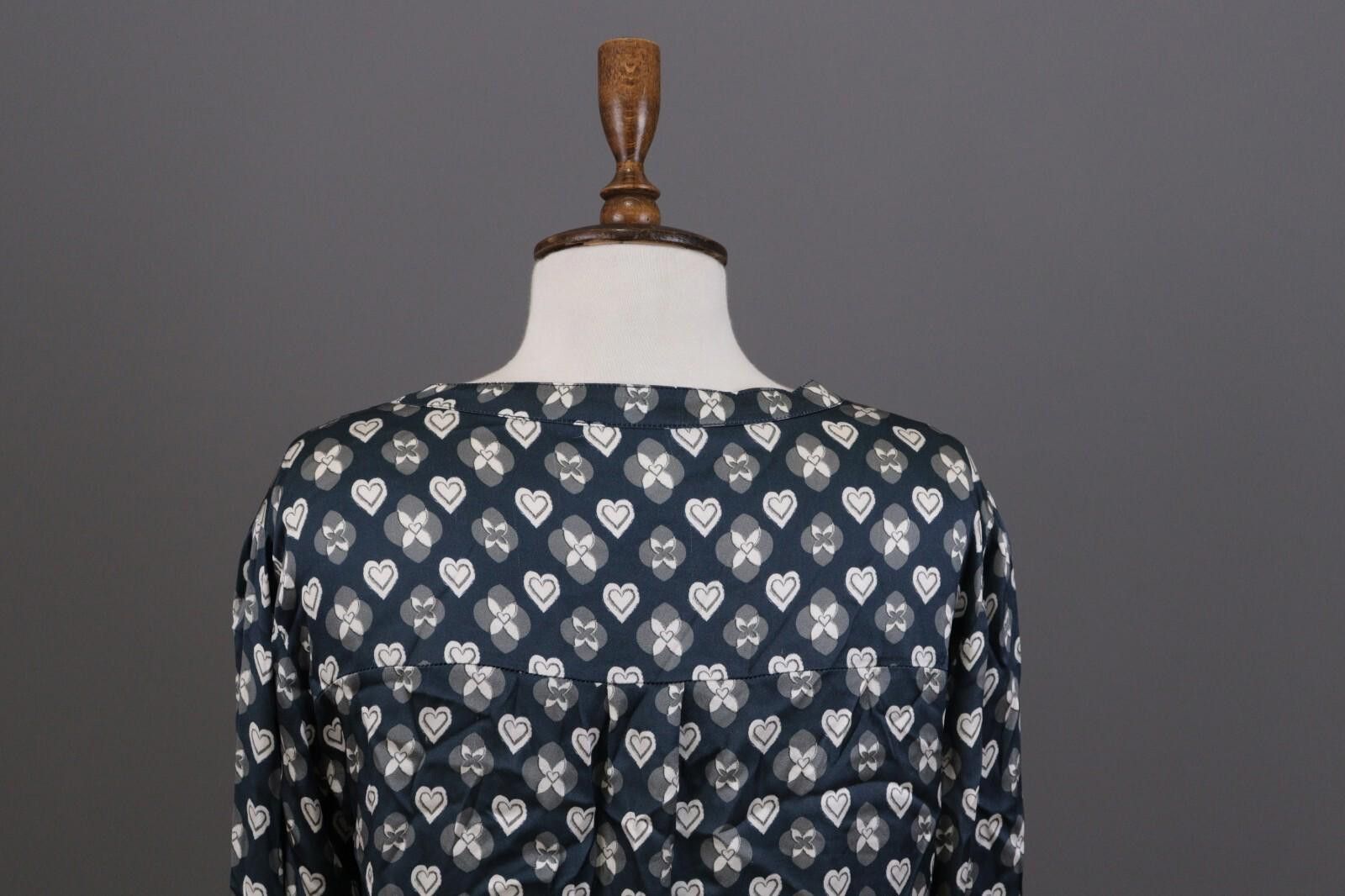 Designer Princess Goes Hollywood Gray Button Dwon Silk Shirt Sz 42 Size M / US 6-8 / IT 42-44 - 11 Thumbnail