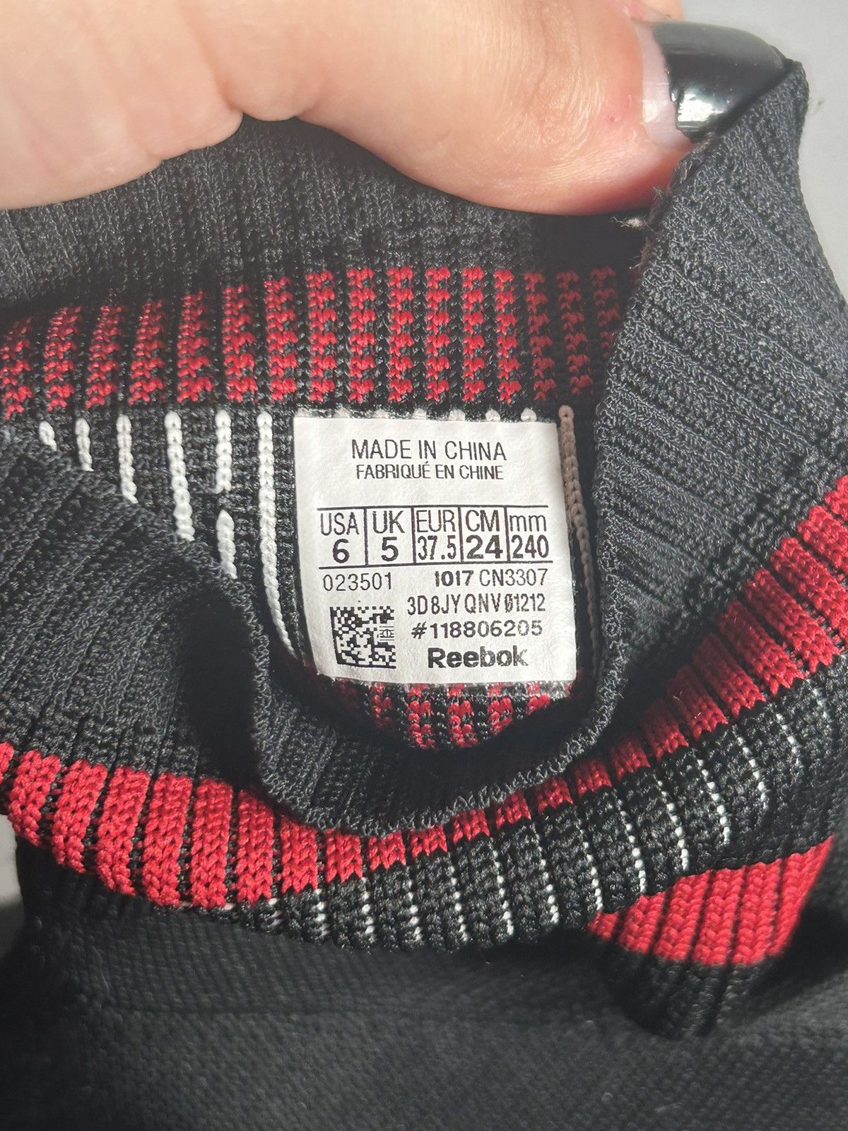 Reebok × Vetements Left Right Sock Knit Sneakers Size US 6 / IT 36 - 7 Thumbnail