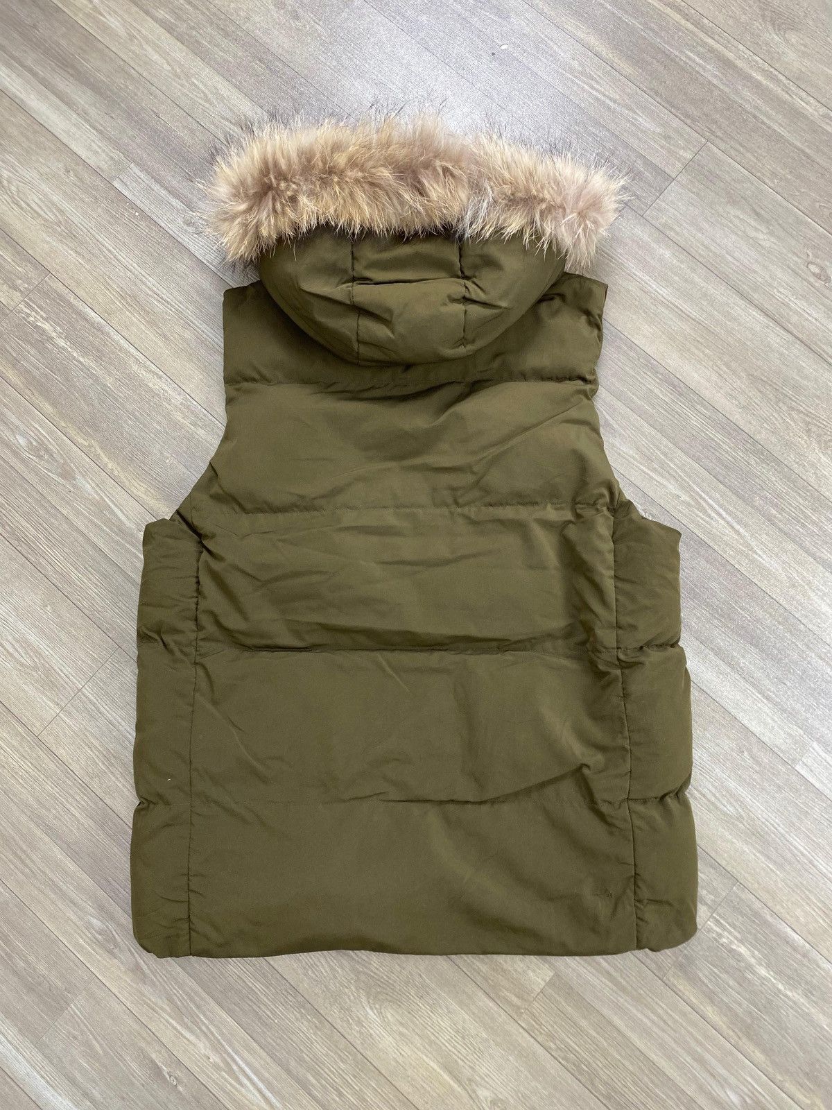 GU 2000s GU Fur Vest Puffer Down Jacket Size US L / EU 52-54 / 3 - 10 Thumbnail