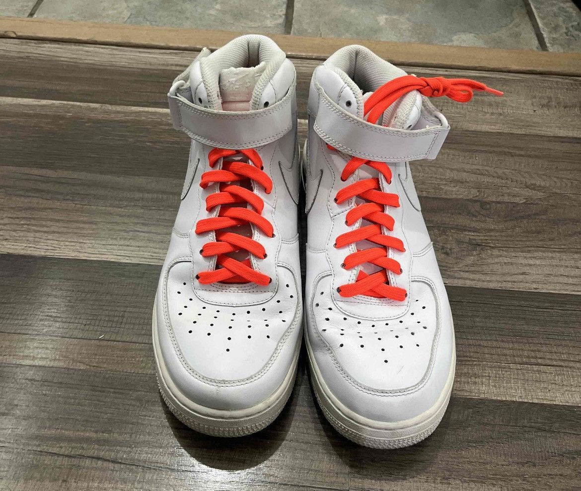 Nike air force 1 mid white size 9 Size US 9 / EU 42 - 2 Thumbnail