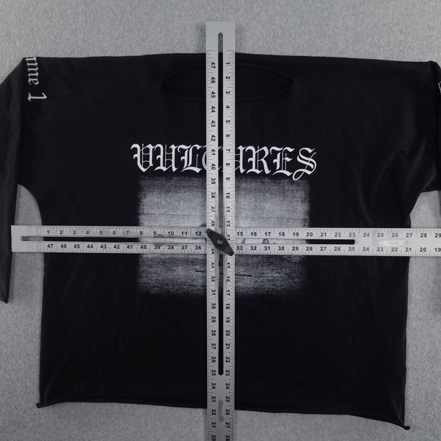 Yeezy Yeezy Ye Kanye West T shirt Adult XL Black Vultures Vol 1 Album Rap Tee Mens Size US XL / EU 56 / 4 - 3 Thumbnail