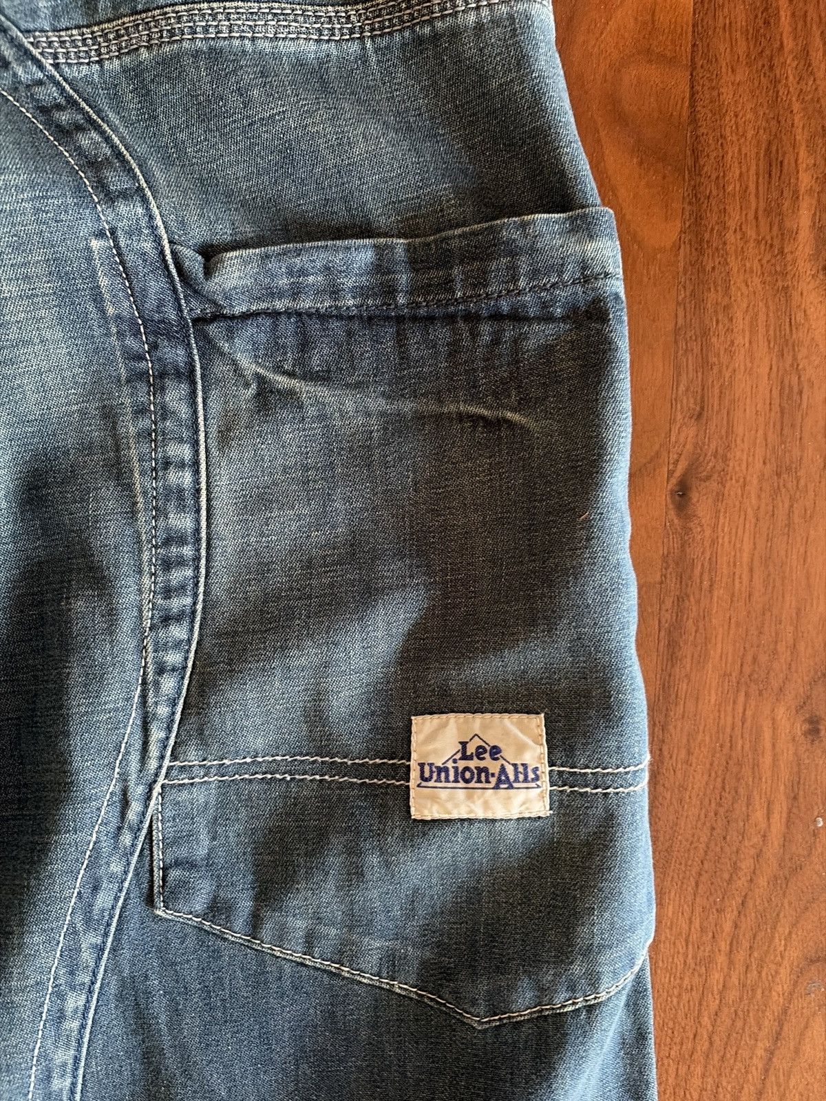Lee Lee Union Alls Saddleback Jeans Size US 34 / EU 50 - 6 Thumbnail